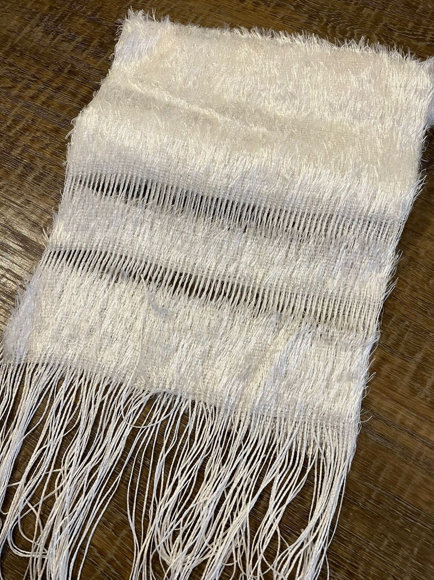 Black or Ivory Soft Scarf, High Quality Accessory
