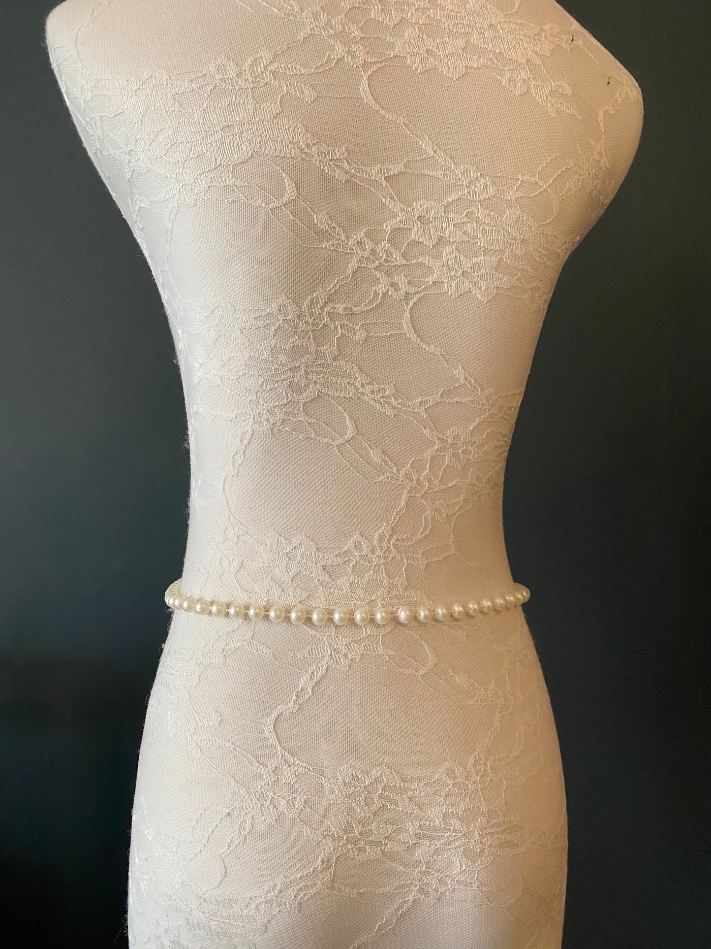 X-long Pearl Bead Belt, Elegant Pearl Belt, Swimwear, Dress, Accessory, Fashion belt, FAN Fashion