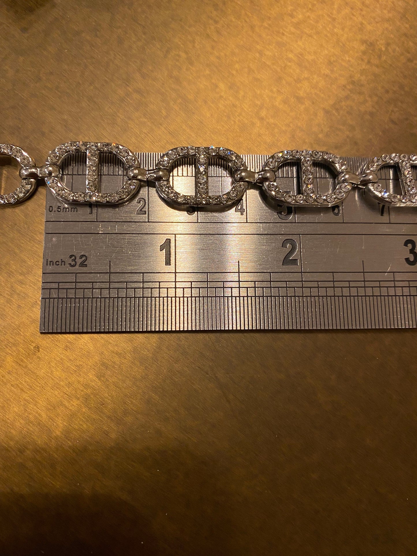 Rhinestone Chain Trimming, Silver Diamanté Chain, Bridal, Clothing, Crafts, Handbag, Bags
