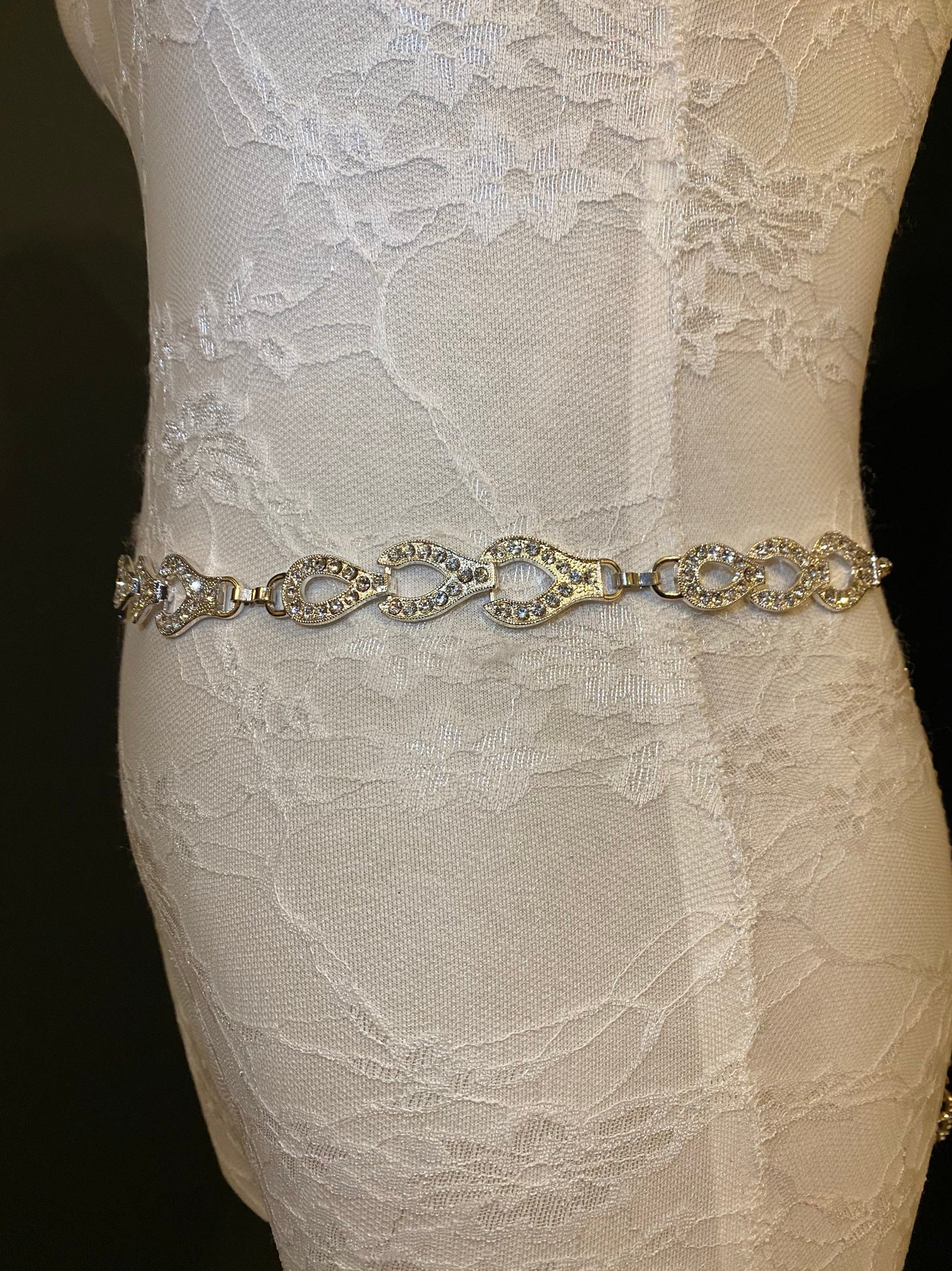 X-long Rhinestone Belt, Bridal Belt, Wedding, Fashion Belt, Silver Belt, Diamanté Chain Belt, UK Sizes 2-36