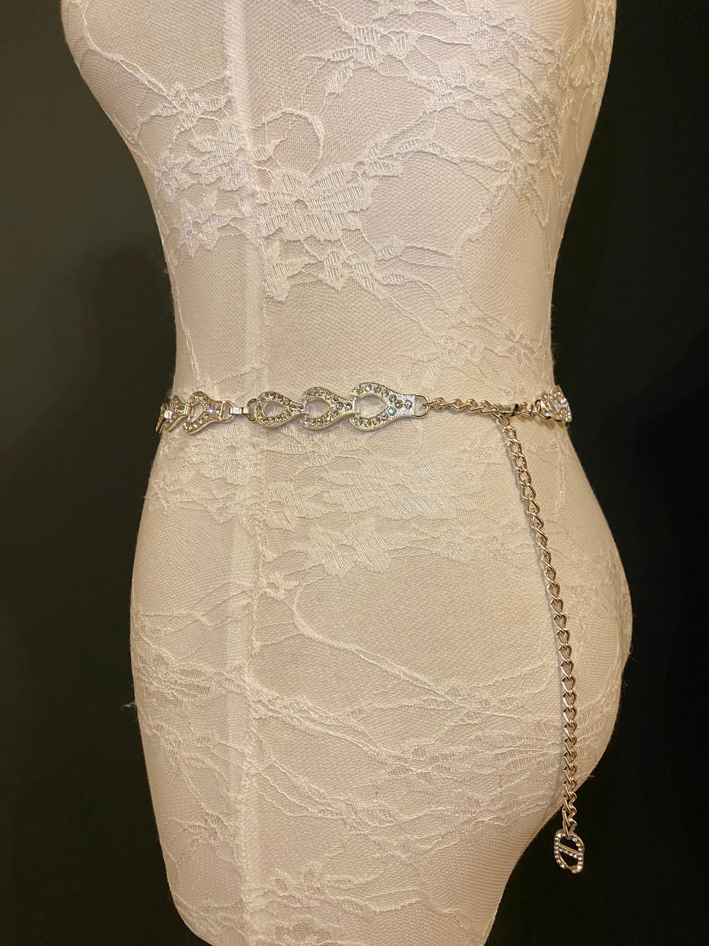 X-long Rhinestone Belt, Bridal Belt, Wedding, Fashion Belt, Silver Belt, Diamanté Chain Belt, UK Sizes 2-36