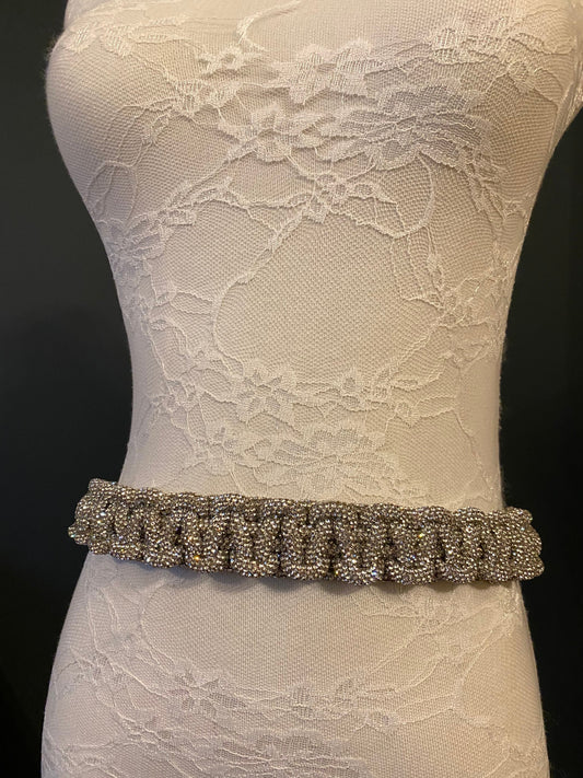 Belt, Rhinestone Belt, High Quality Handmade Belt, Bridal, FAN Fashion Exclusive, UK sizes 6-16