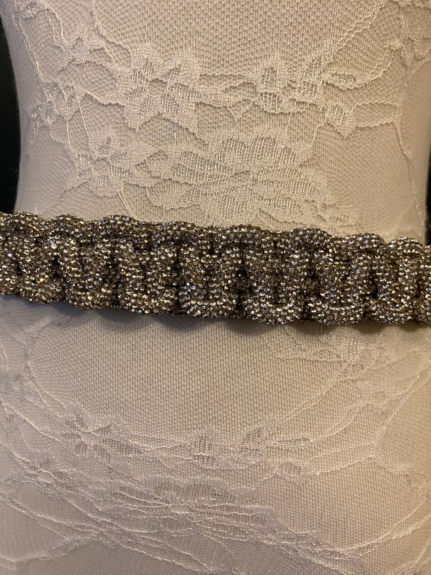 Belt, Rhinestone Belt, High Quality Handmade Belt, Bridal, FAN Fashion Exclusive, UK sizes 6-16