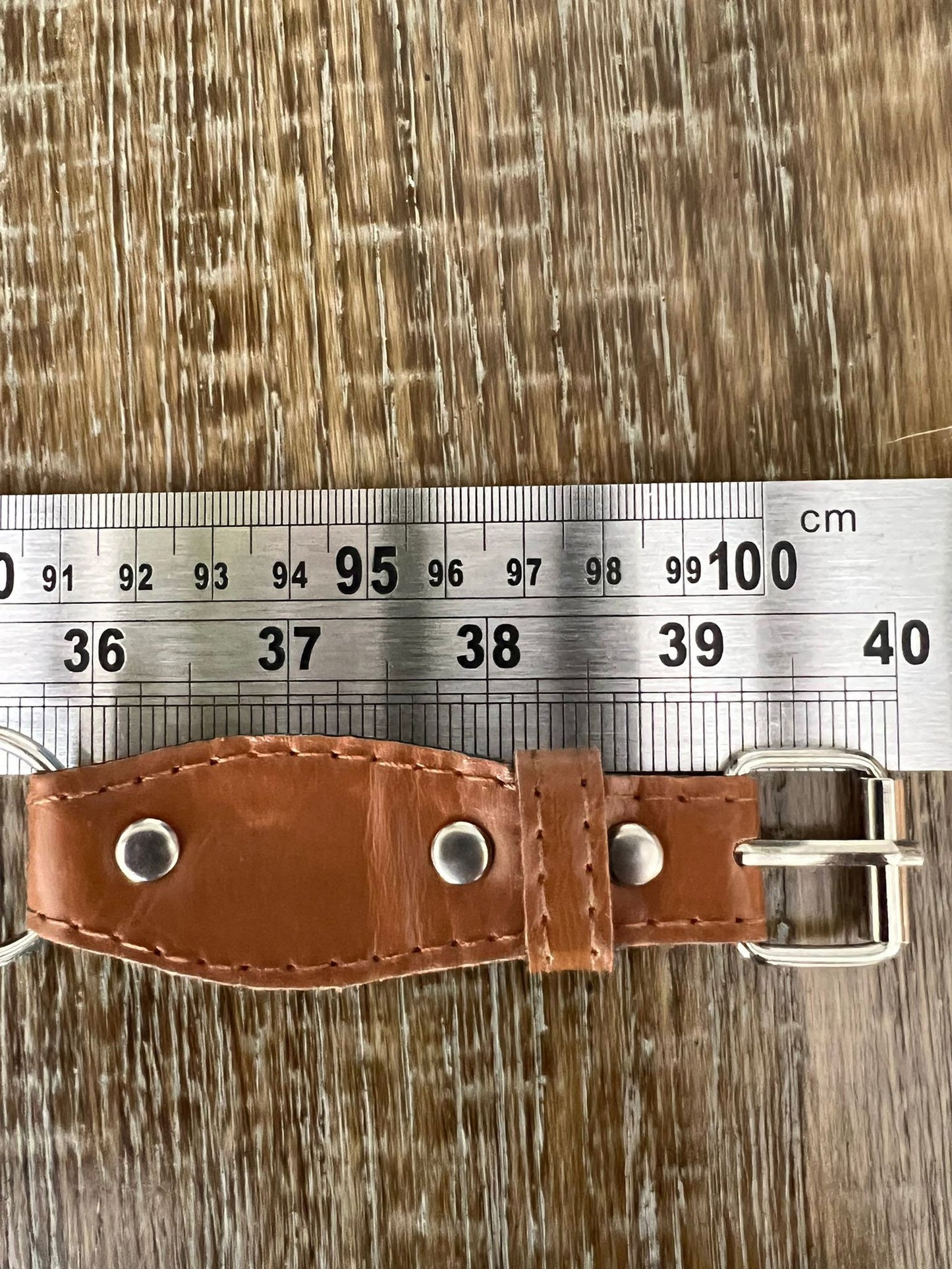 Belt, Plaited Tan Faux Leather belt, Ring Plaited Belt, 2cm Wide Belt