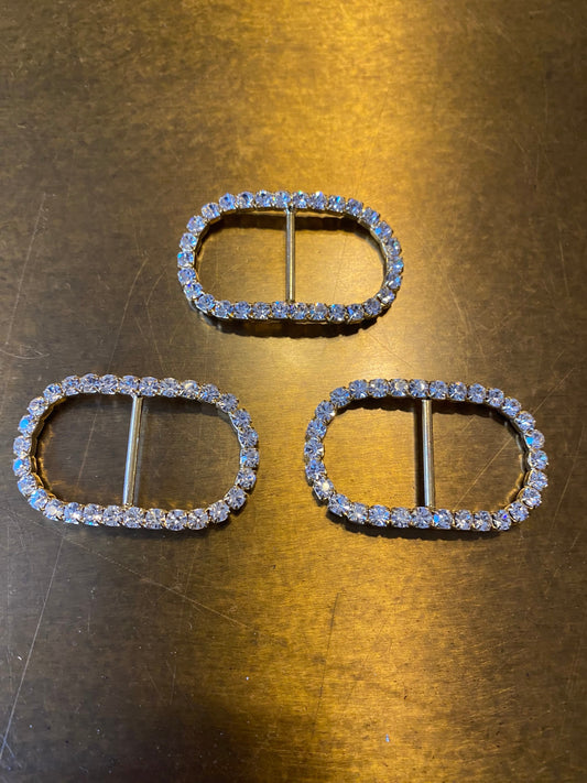 Rhinestone diamanté buckle