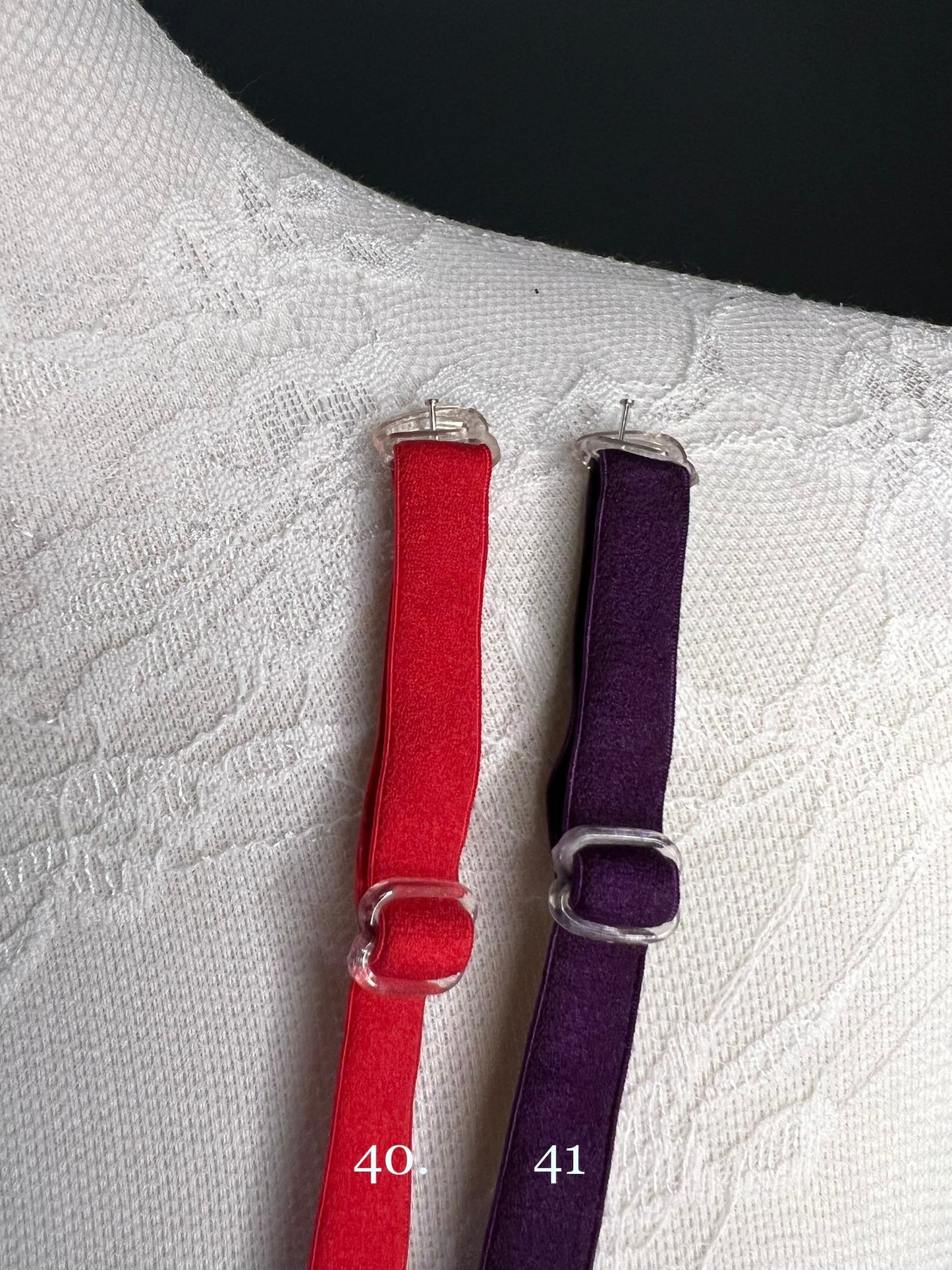 Adjustable Sewing Bra Straps, Lingerie, Swimwear Straps, 46 Colors