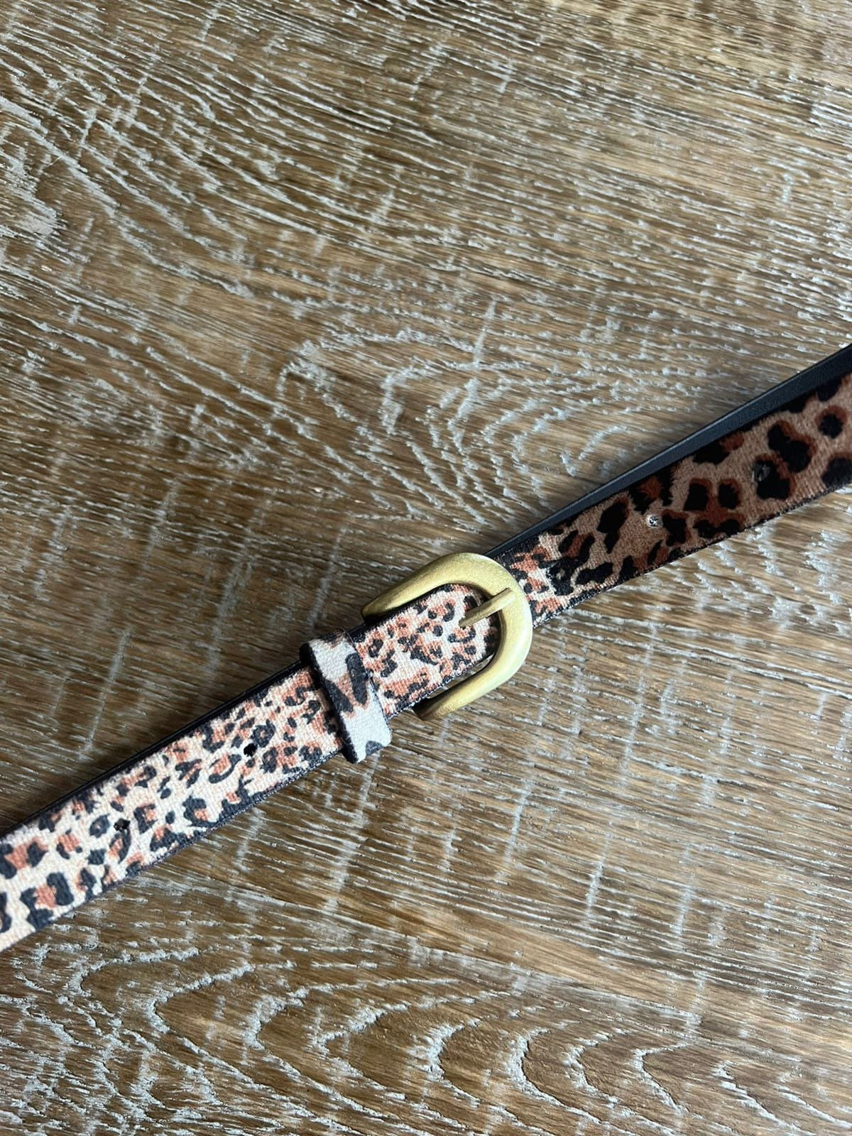 2cm Animal Print Faux Leather Belt for jeans, tops, dresses, fashion belt accessory, skinny belt, PU belt