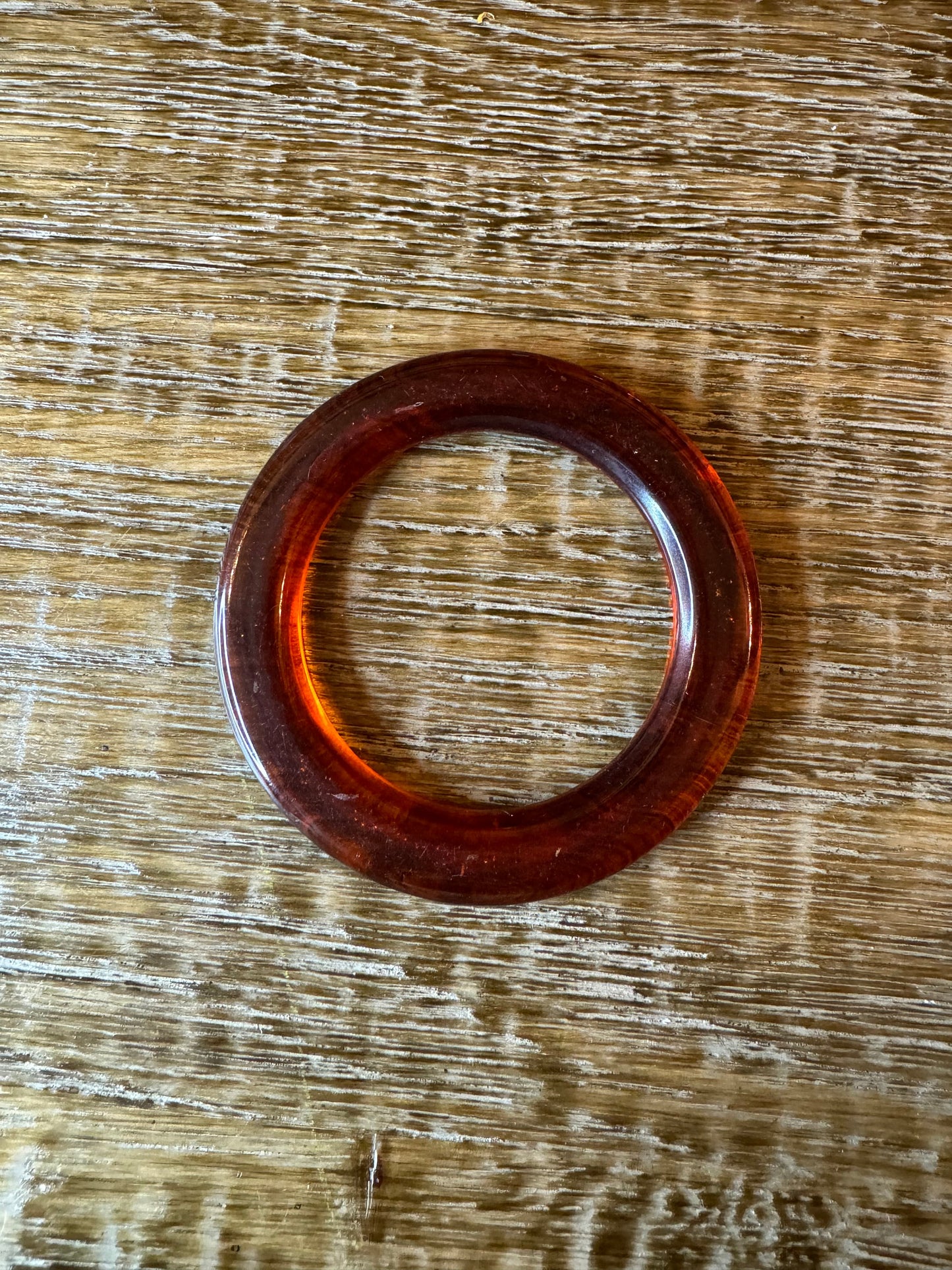 Oversized 8cm Mock Tortoiseshell Ring