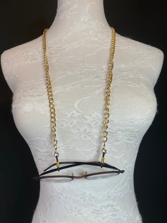 Glasses chain, Spectacles Chain, silver, gold, men’s, ladies, children’s, handmade