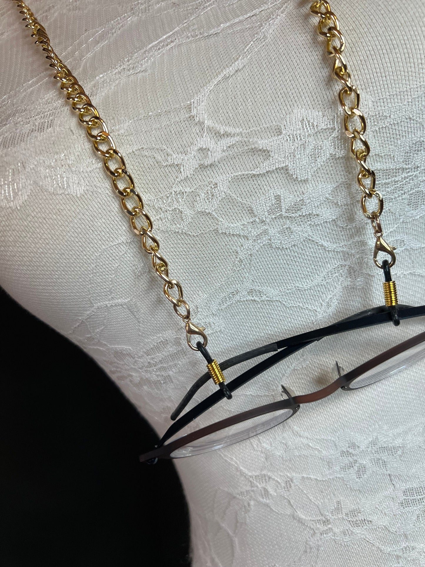 Glasses chain, Spectacles Chain, silver, gold, men’s, ladies, children’s, handmade
