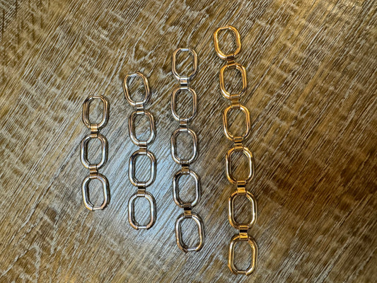 Buckle, Swimwear Buckle, Links Buckle, Gold, Silver, Metal Buckle