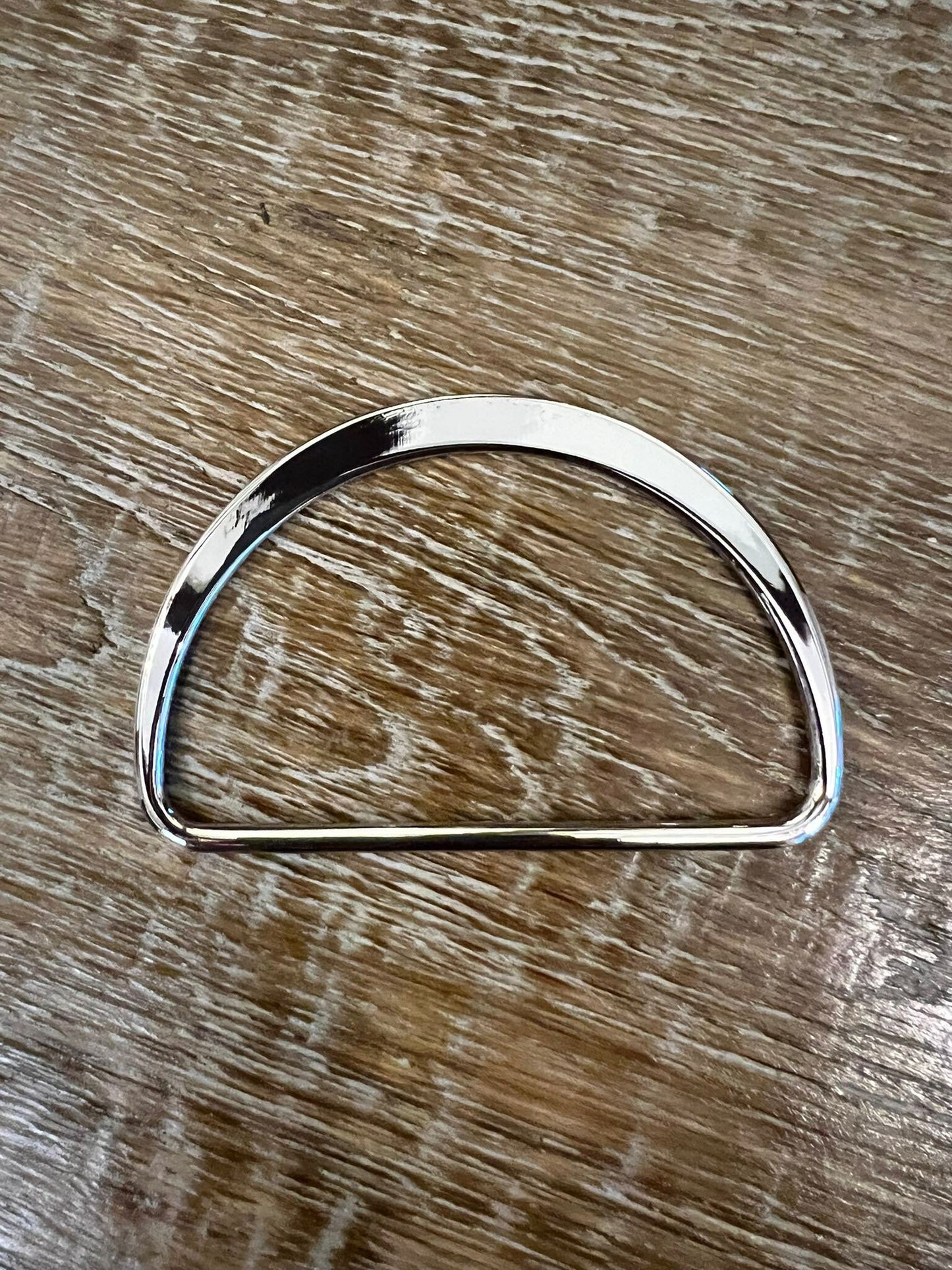 3” D Rings, Metal Over Sized D Rings, 3”, 8cm Shiny Silver, Shiny Gold, Metal D rings