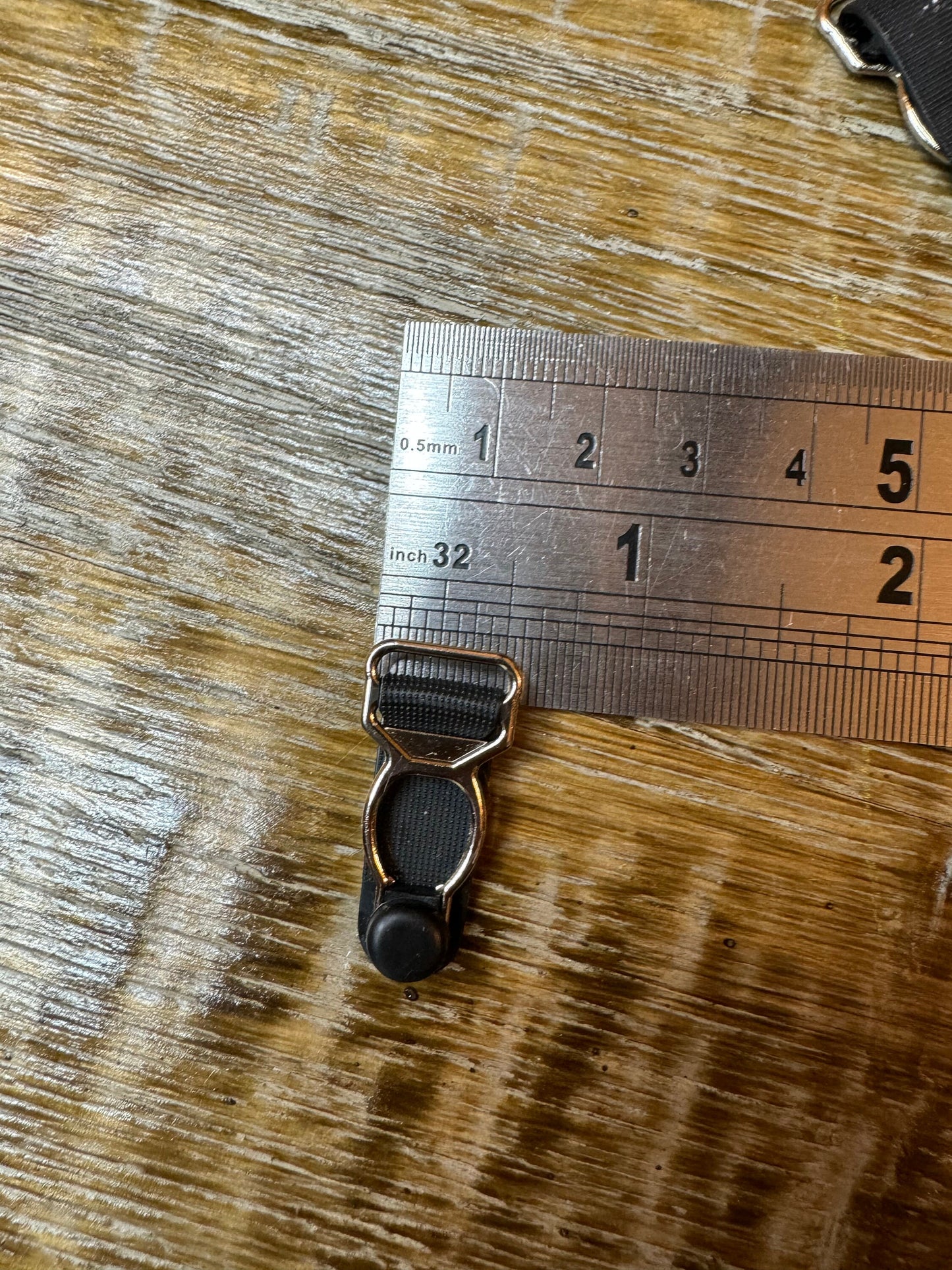 50pcs/500ps, 1/2" Silver with Black rubber Garter / Suspender Clips, Lingerie, Nickel Free, Black, Silver Metal