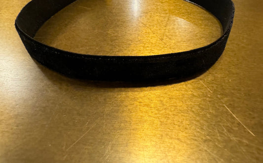 25yards, 18mm Velvet Ribbon, Non Stretch Black Velvet Ribbon, Clothing, Straps, Crafts