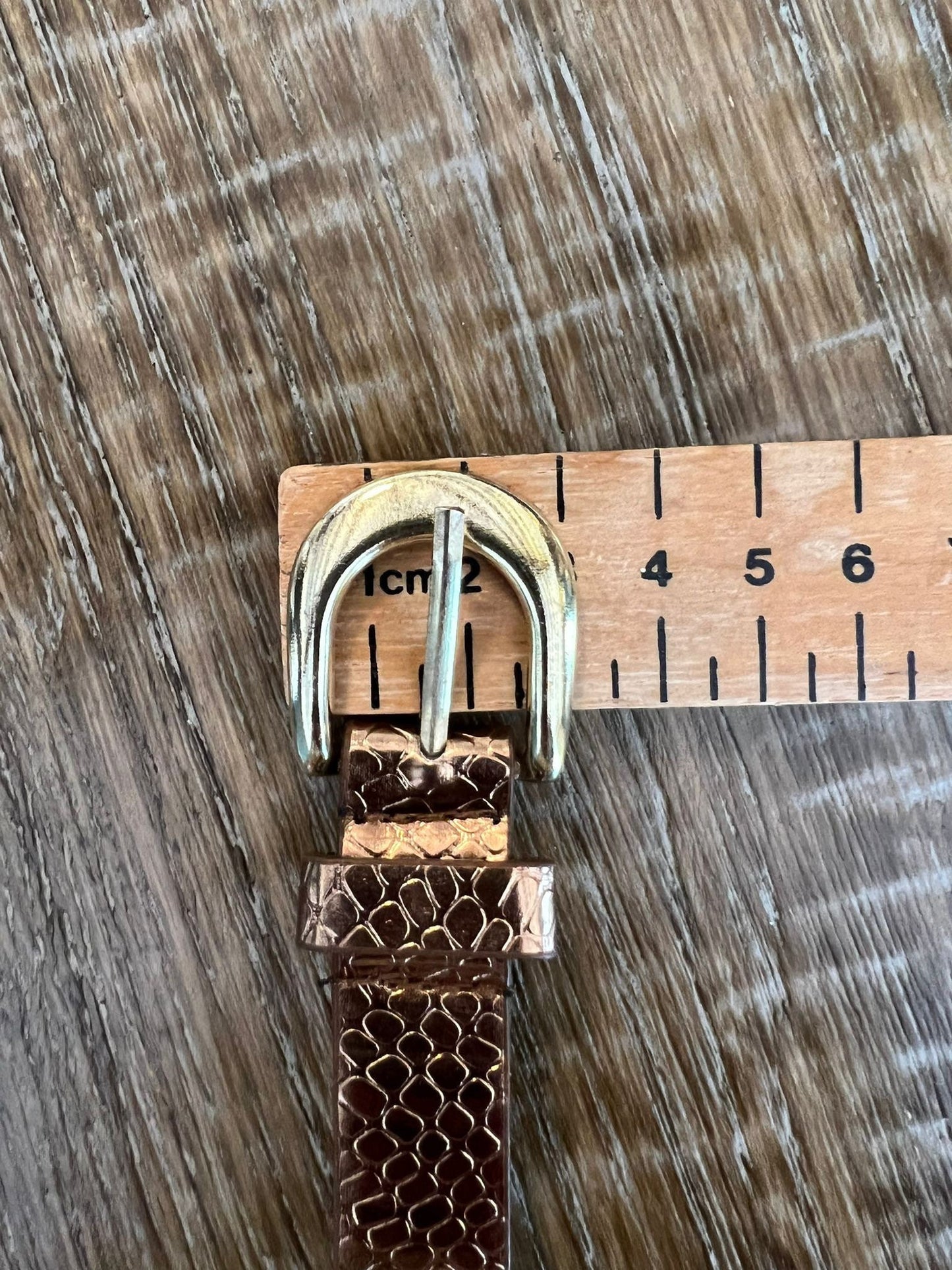 Faux Leather Dress Belt, Narrow 2cm Patent Belts, UK 8-14