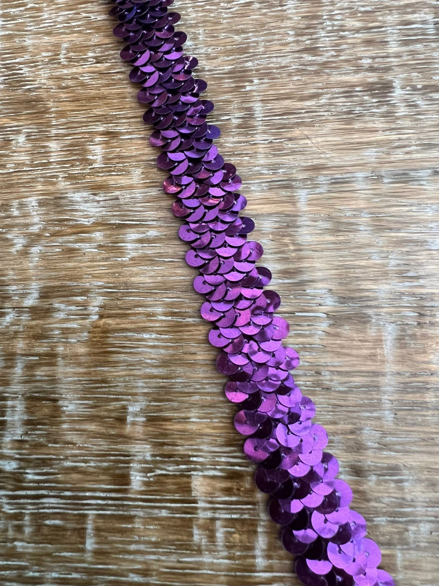 18mm Stretch Sequins Elastic Trim, Craft Sewing, 8 Colours