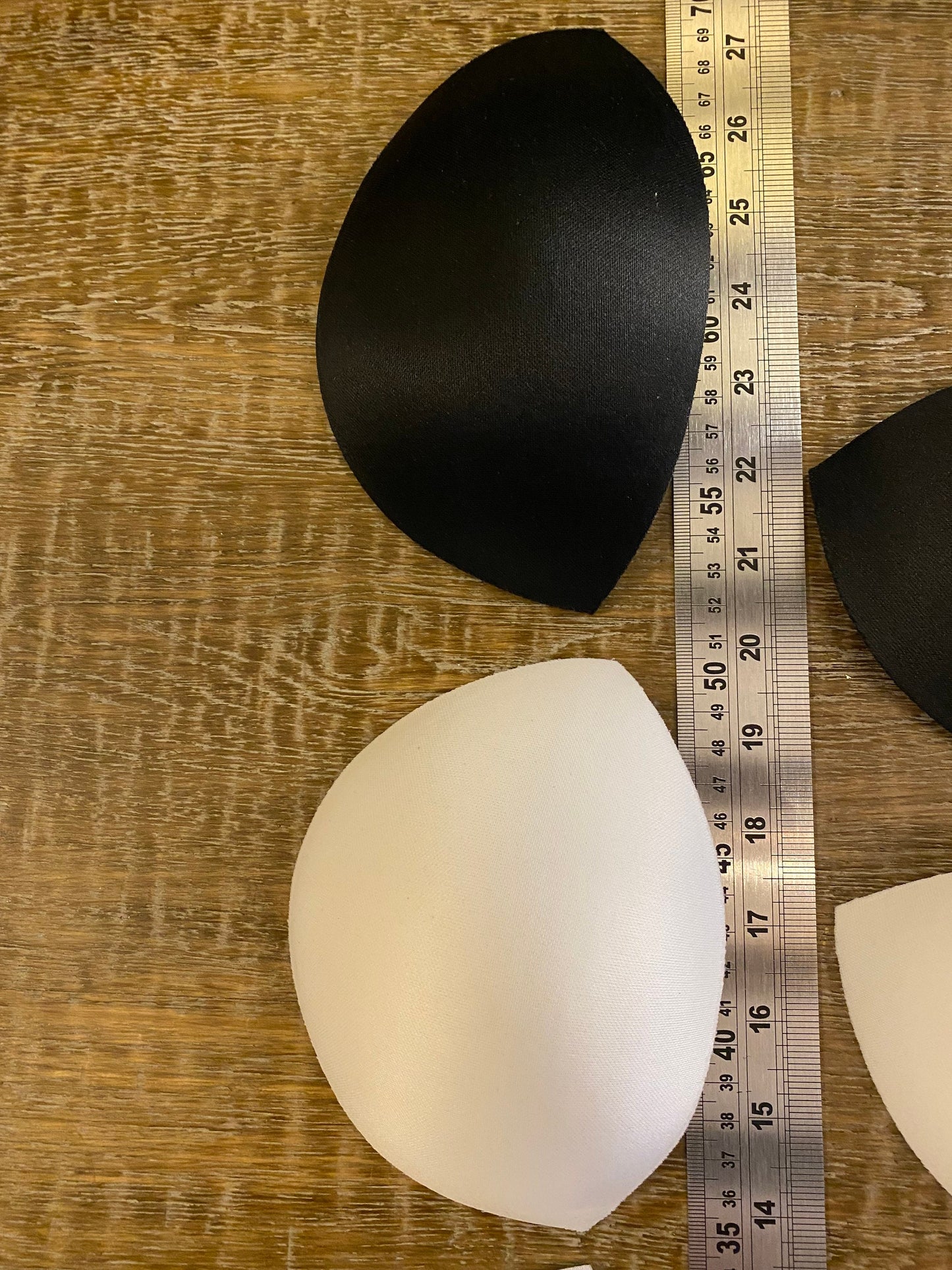 Breathable Bra Pads, Bikini Swimwear Padding Inserts, 6 sizes