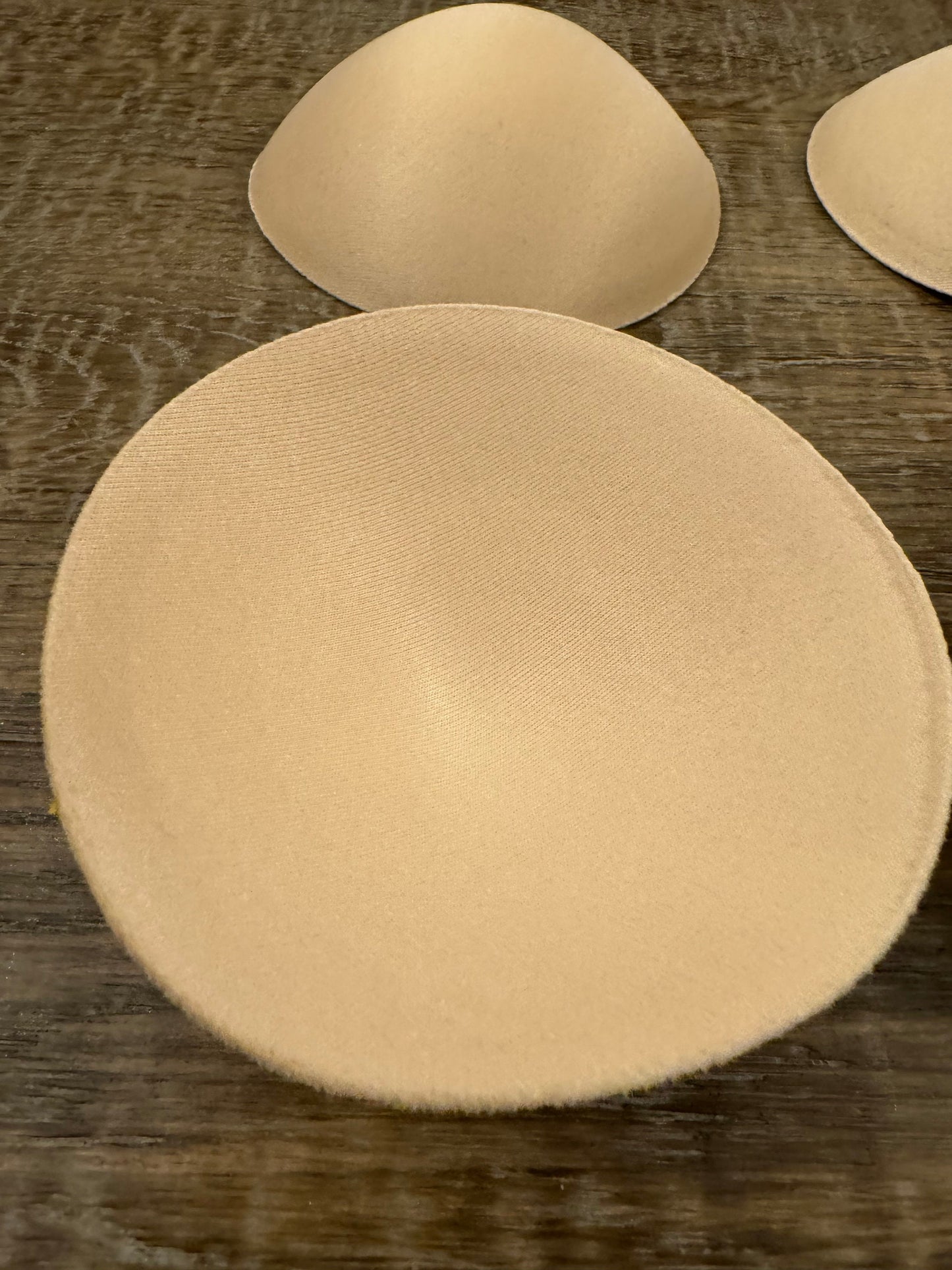 Beige Bra Cups, Medium Size, Bra Replacement, Sewing Supplies
