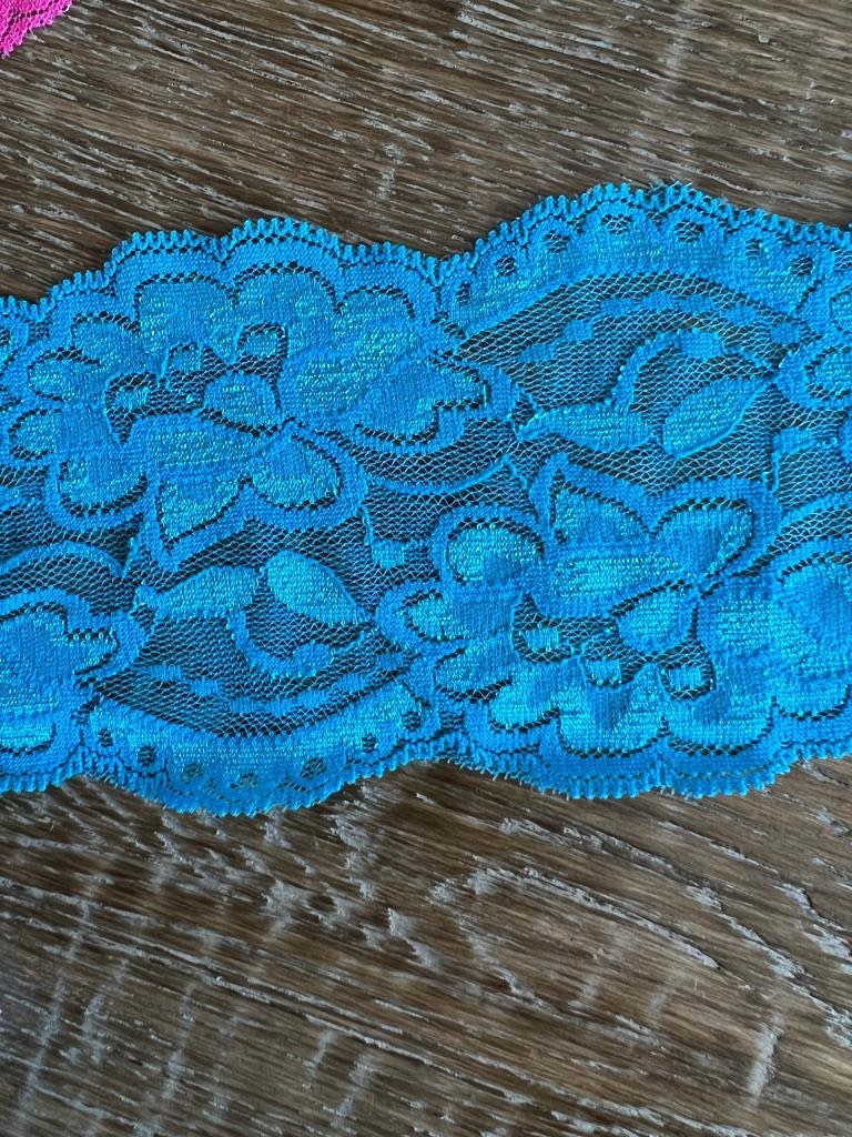 9cm Lace, 8 colours, Stretch Lace, Fashion Lace