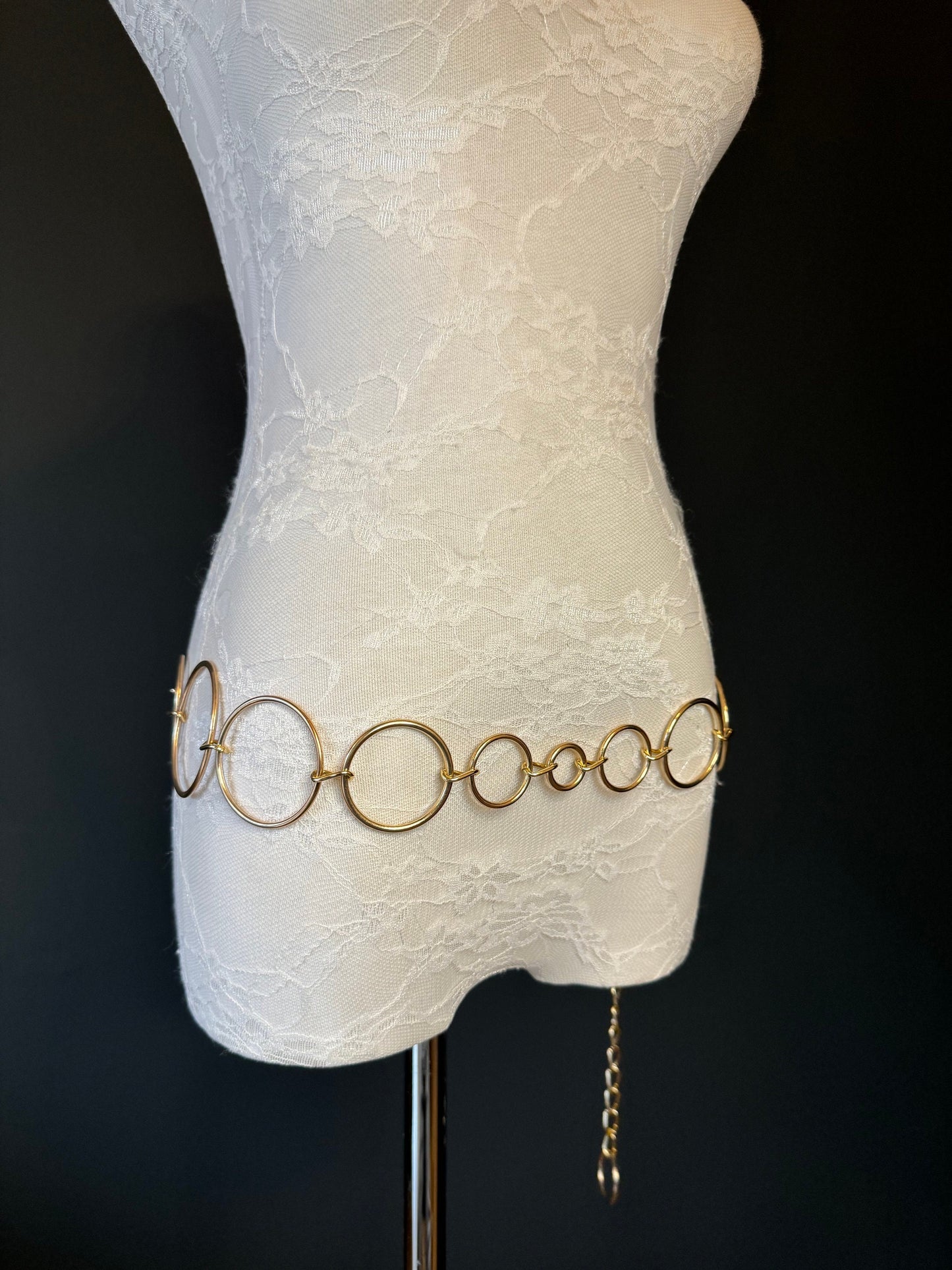 X-long Belt, Ring Belt, Fashion Belt, Silver, Gold, Ring Belts, Silver, Gold, Waist size 18”-60”, Dress Belt, Swimwear, Gift, Plus Sizes