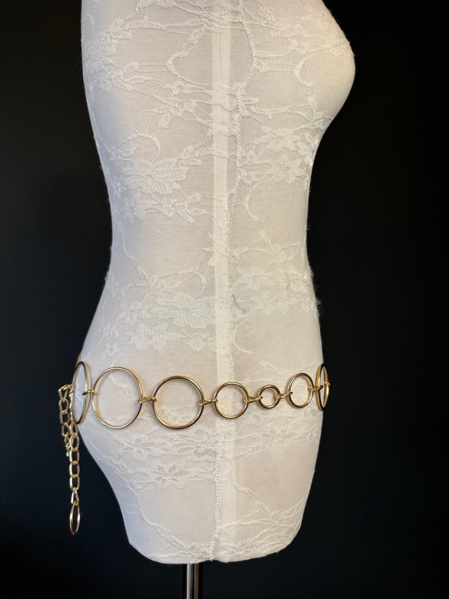 X-long Belt, Ring Belt, Fashion Belt, Silver, Gold, Ring Belts, Silver, Gold, Waist size 18”-60”, Dress Belt, Swimwear, Gift, Plus Sizes