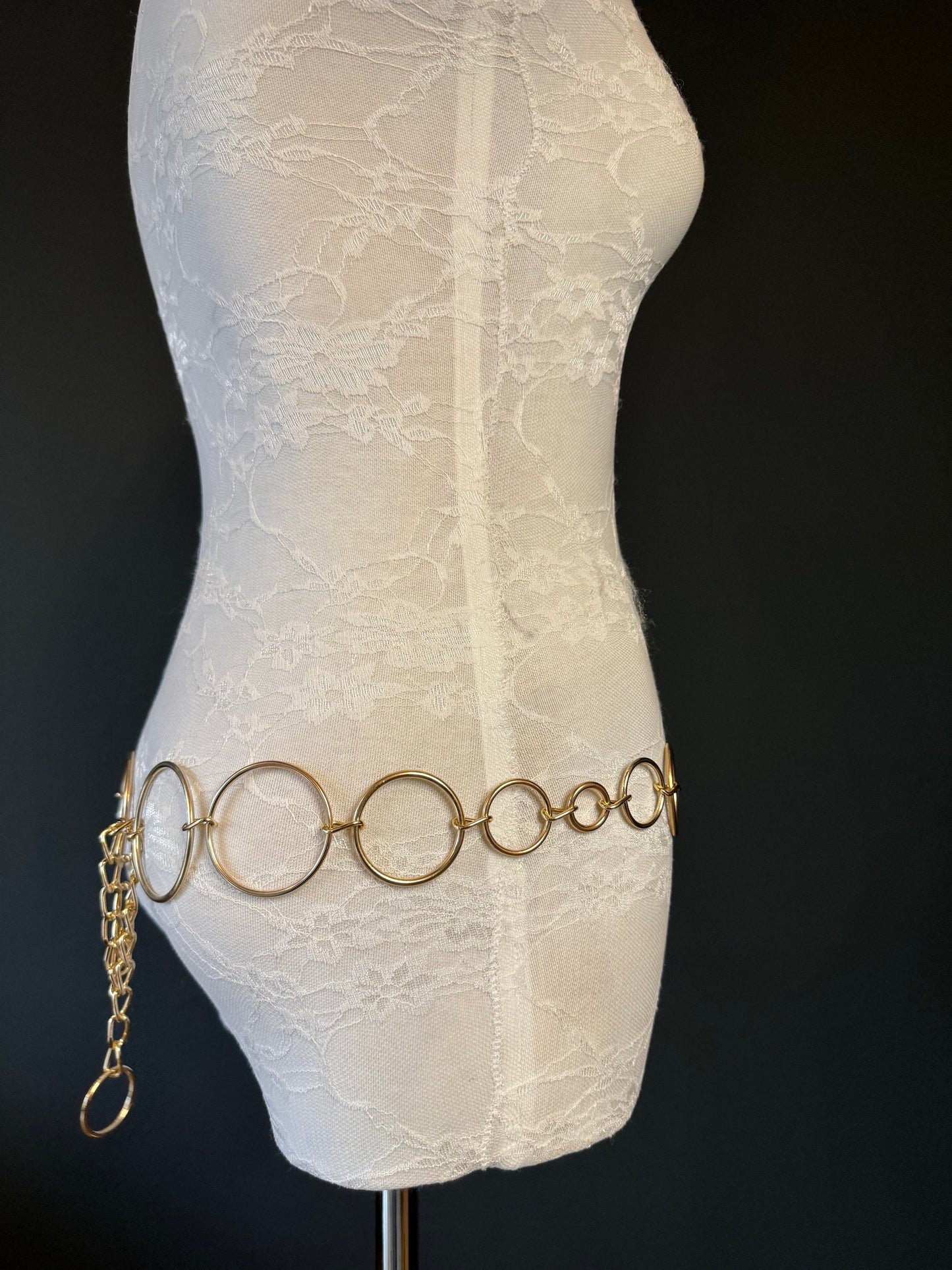 X-long Belt, Ring Belt, Fashion Belt, Silver, Gold, Ring Belts, Silver, Gold, Waist size 18”-60”, Dress Belt, Swimwear, Gift, Plus Sizes