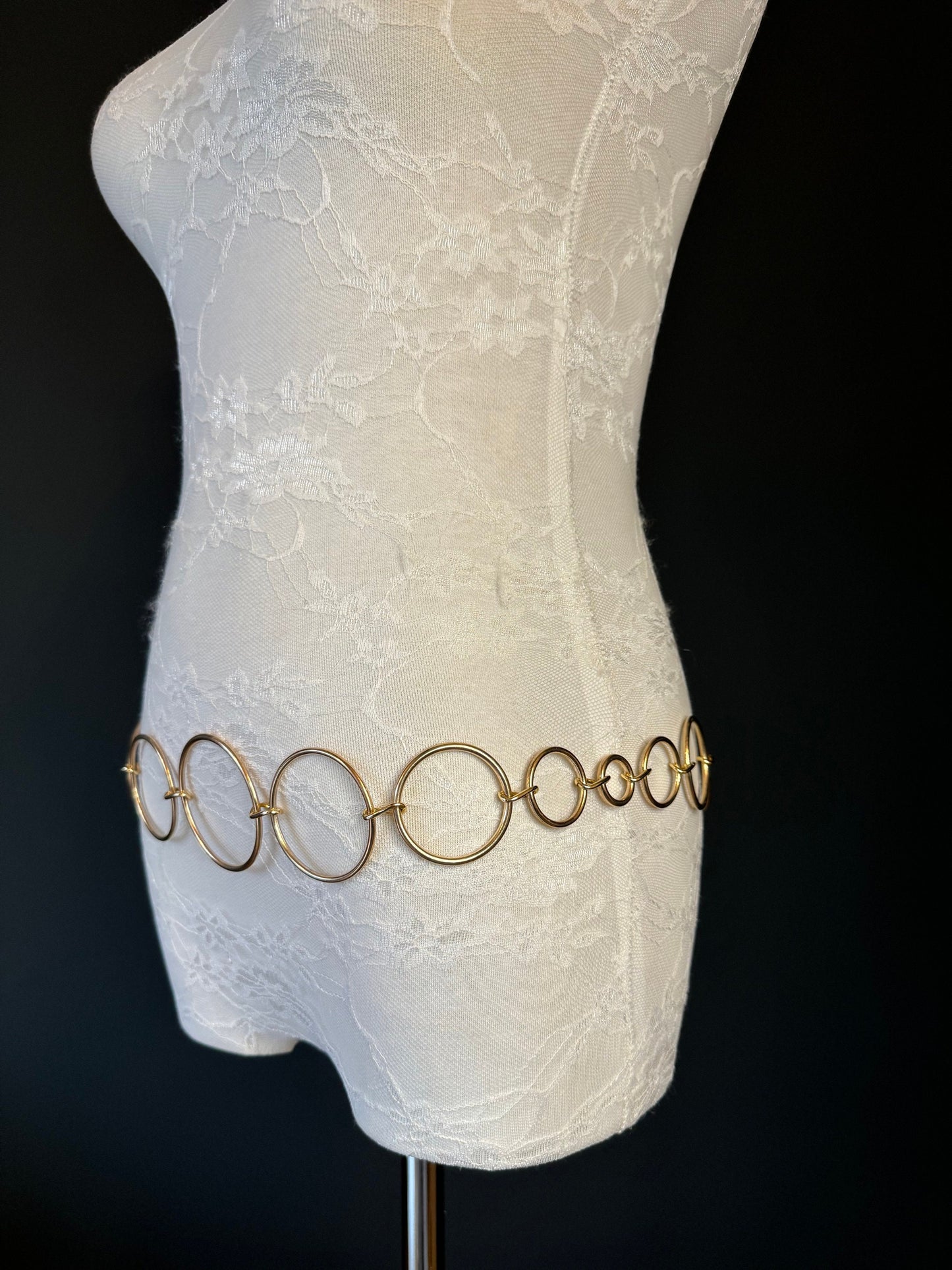 X-long Belt, Ring Belt, Fashion Belt, Silver, Gold, Ring Belts, Silver, Gold, Waist size 18”-60”, Dress Belt, Swimwear, Gift, Plus Sizes
