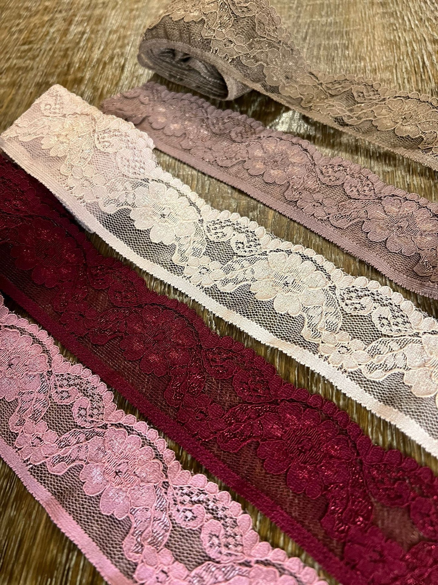 45mm Wide Lace, Stretch Lace, High Quality in 19 Colours, Clothing, Fashion, Lingerie, Tops, Craft Lace, Tops, Edging Lace