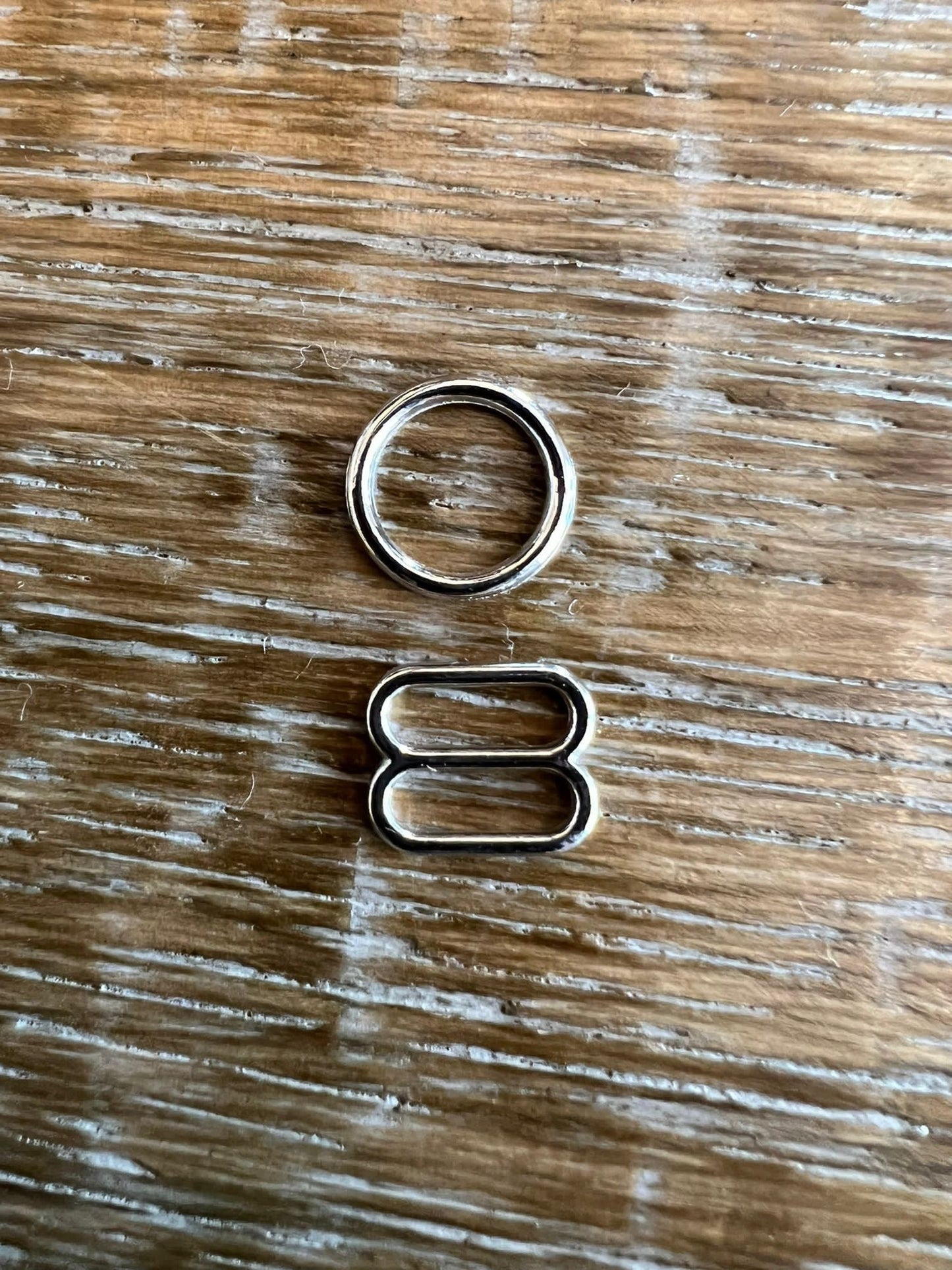 Bra Rings, Slides, Swan Hooks, Lingerie Supplies (10mm)