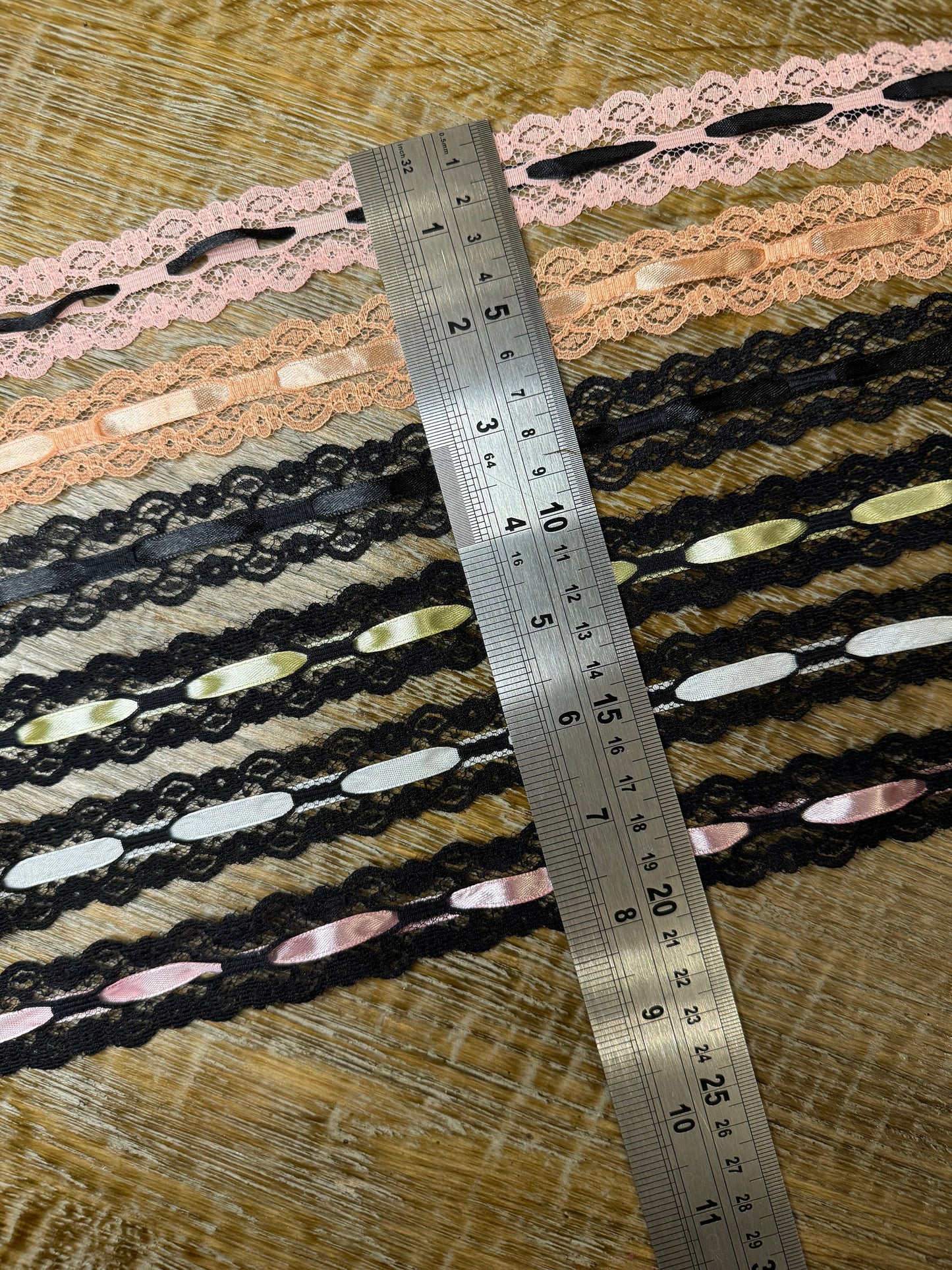 Ribbon Slot Lace Trim, Fashion Lingerie Clothing, Vintage Style