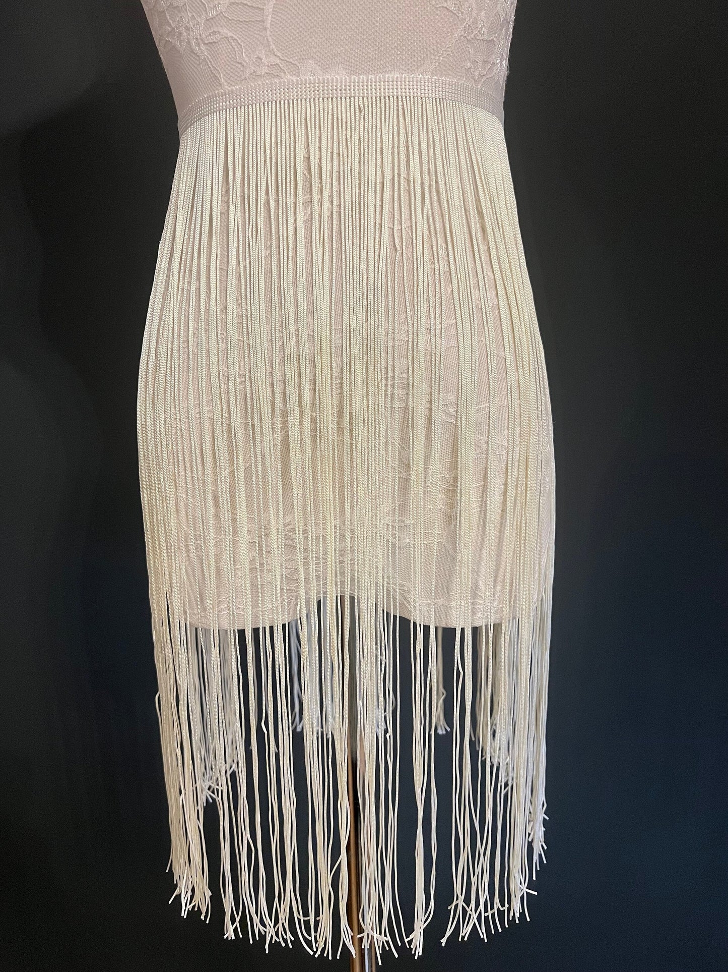 20” Long Fringe, Dress Fringe, Ivory Fringe, Long Fringe, Fringe trim, Costume, Dance, Skirts, Clothing, home decor, 17 colours