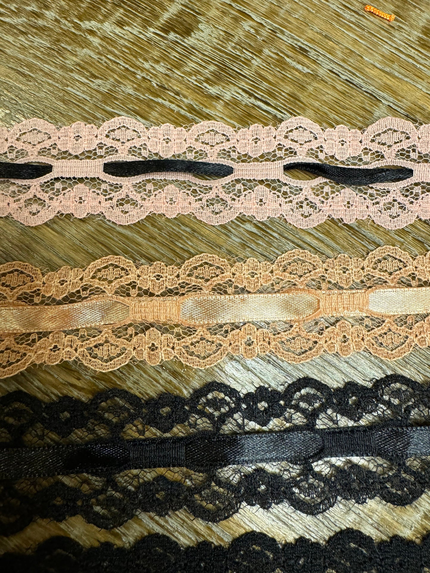 Ribbon Slot Lace Trim, Fashion Lingerie Clothing, Vintage Style