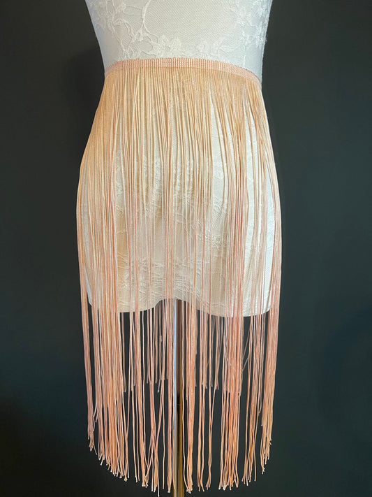 20” Long Fringe, Dress Fringe, Peach Fringe, Long Fringe, Fringe trim, Costume, Dance, Skirts, Clothing, home decor, 17 colours