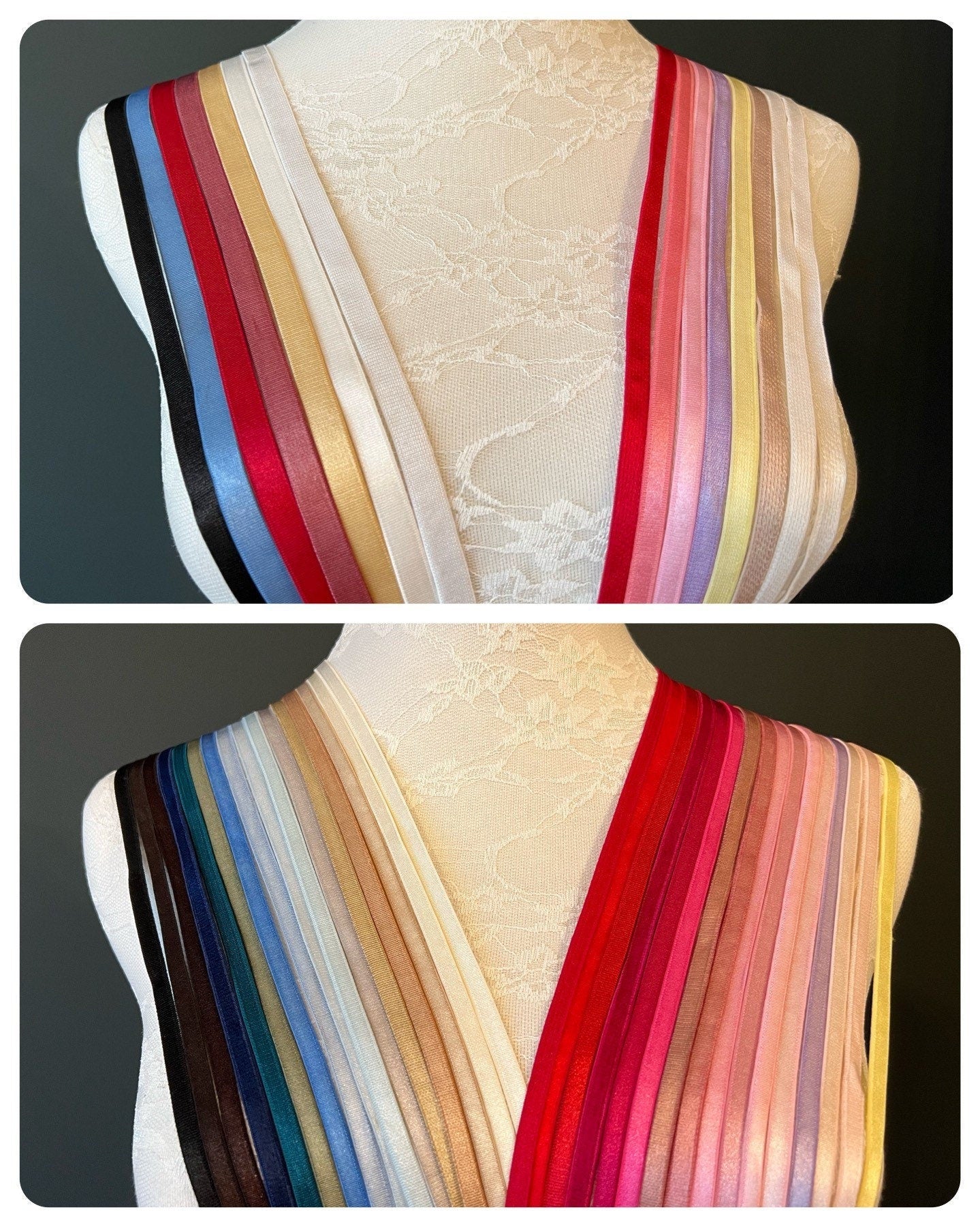 Bra Strap Elastic, 49 Colours, 6mm, 8mm, 10mm widths