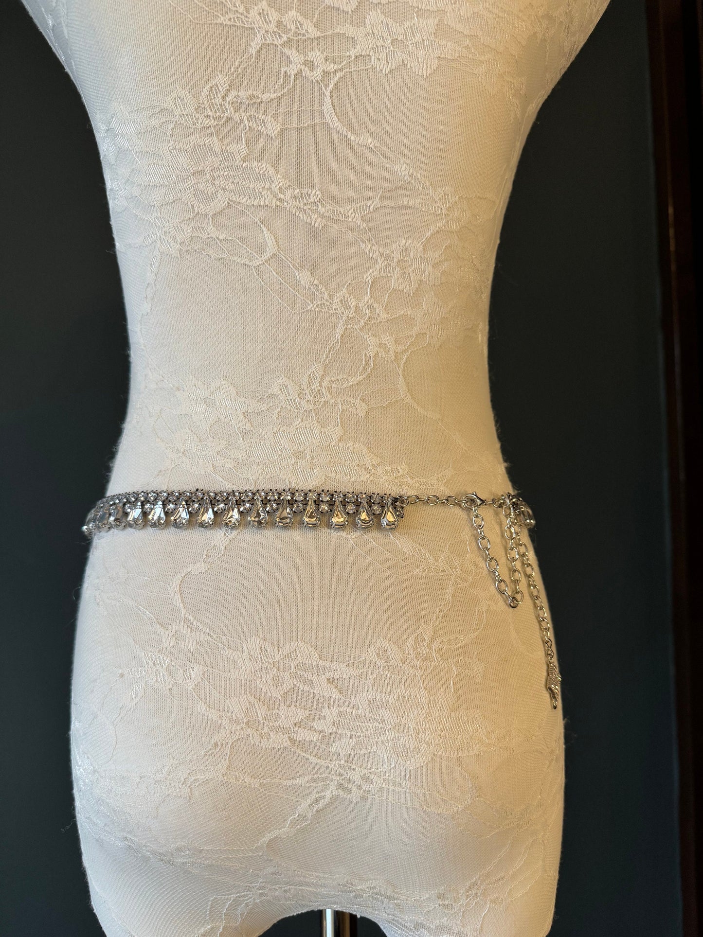 X-long Belt, Silver Rhinestone Belt, Bridal, Fashion, Swimwear, Belt, Silver, Plus Sizes, UK 2-36, Dresses, Bridal Belt