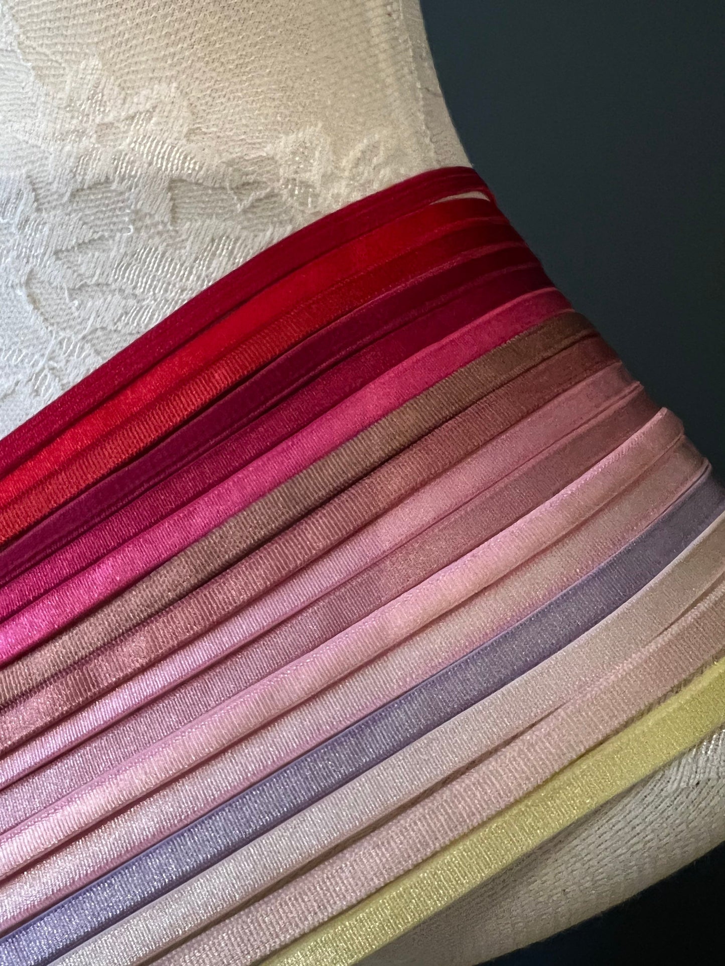 Bra Strap Elastic, 49 Colours, 6mm, 8mm, 10mm widths