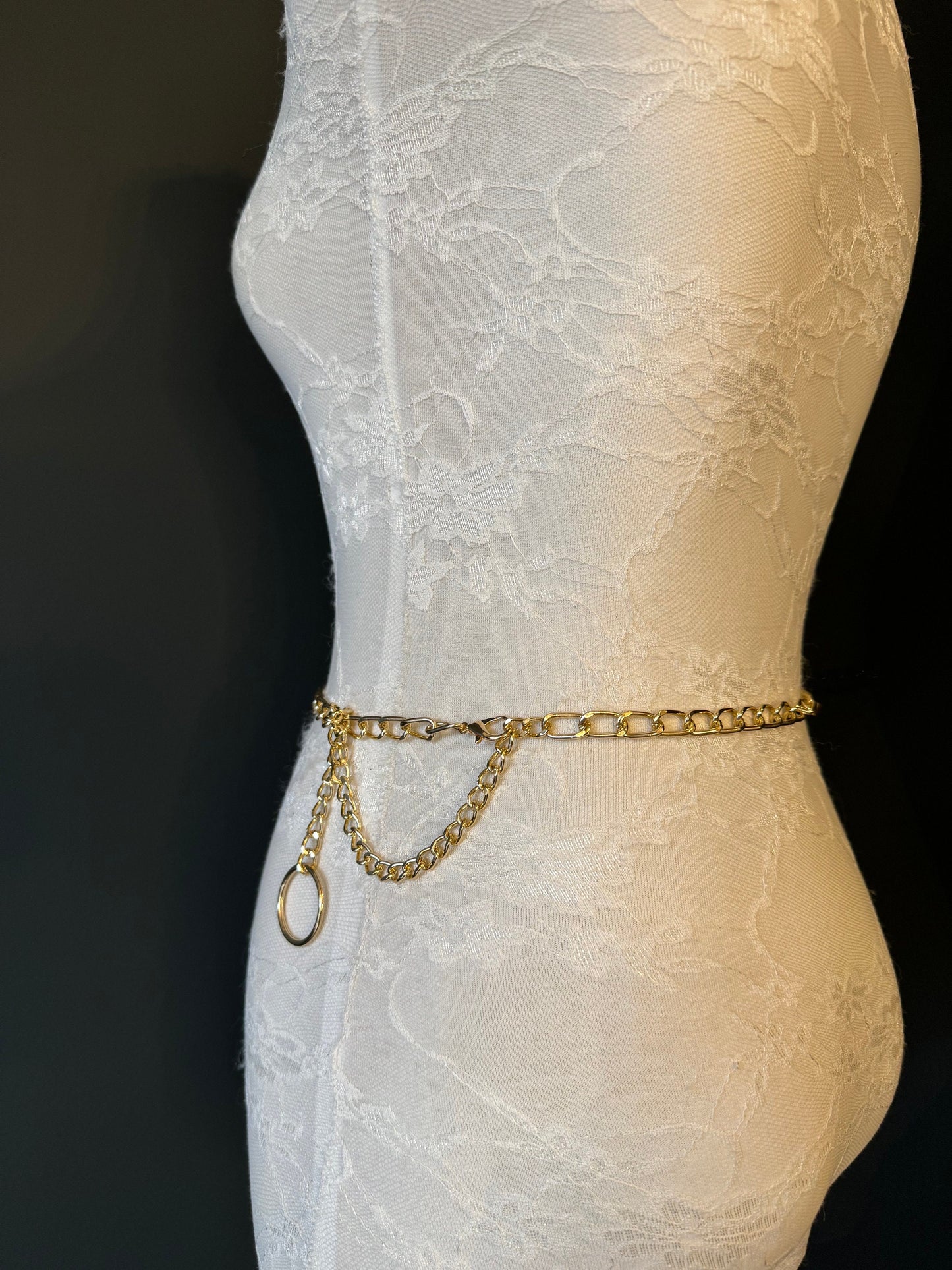 X-Long Belt, Metal Chain Belt, Silver, Gold Chain Belt, Belt, Swimwear, Dress Belt, Fashion Belt, Gift, Quality Belt, Costume Accessory