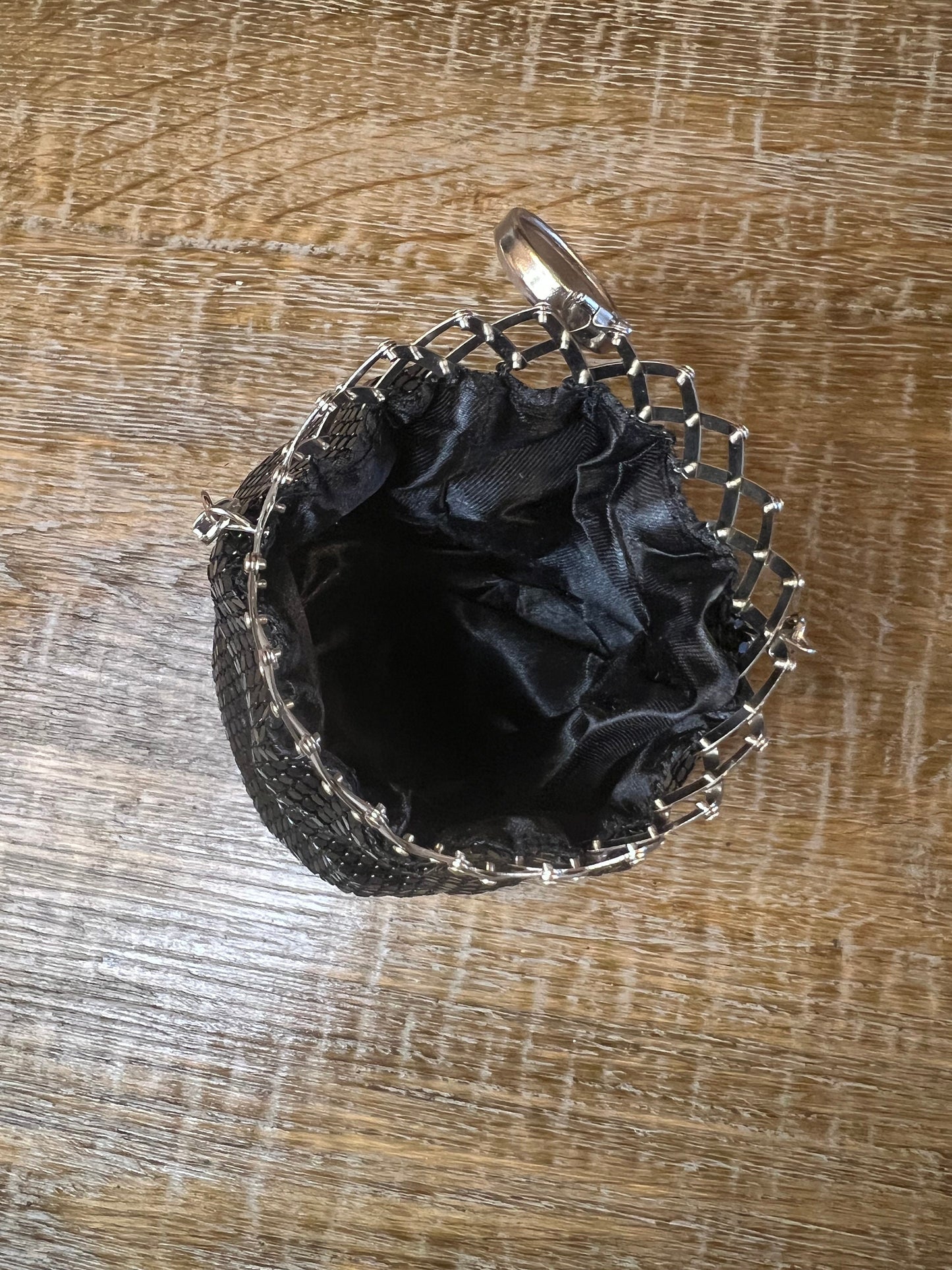 Black Chainmail Handbag, Quality Handbag, Chainmail, Fashionable Bag, Miniature Bag