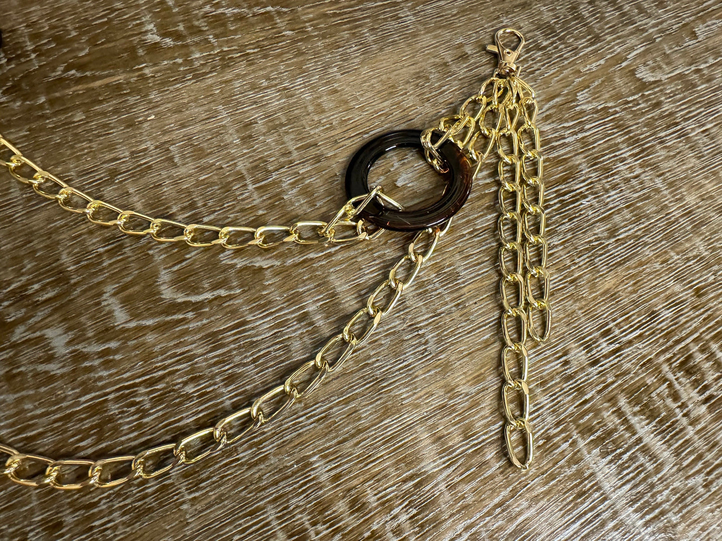 Jeans Chain, Layered Metal Chain, Punk, Rock, Fashion, Festival Gold, Silver Jean Chain, Bag Chain, Gift, Rings