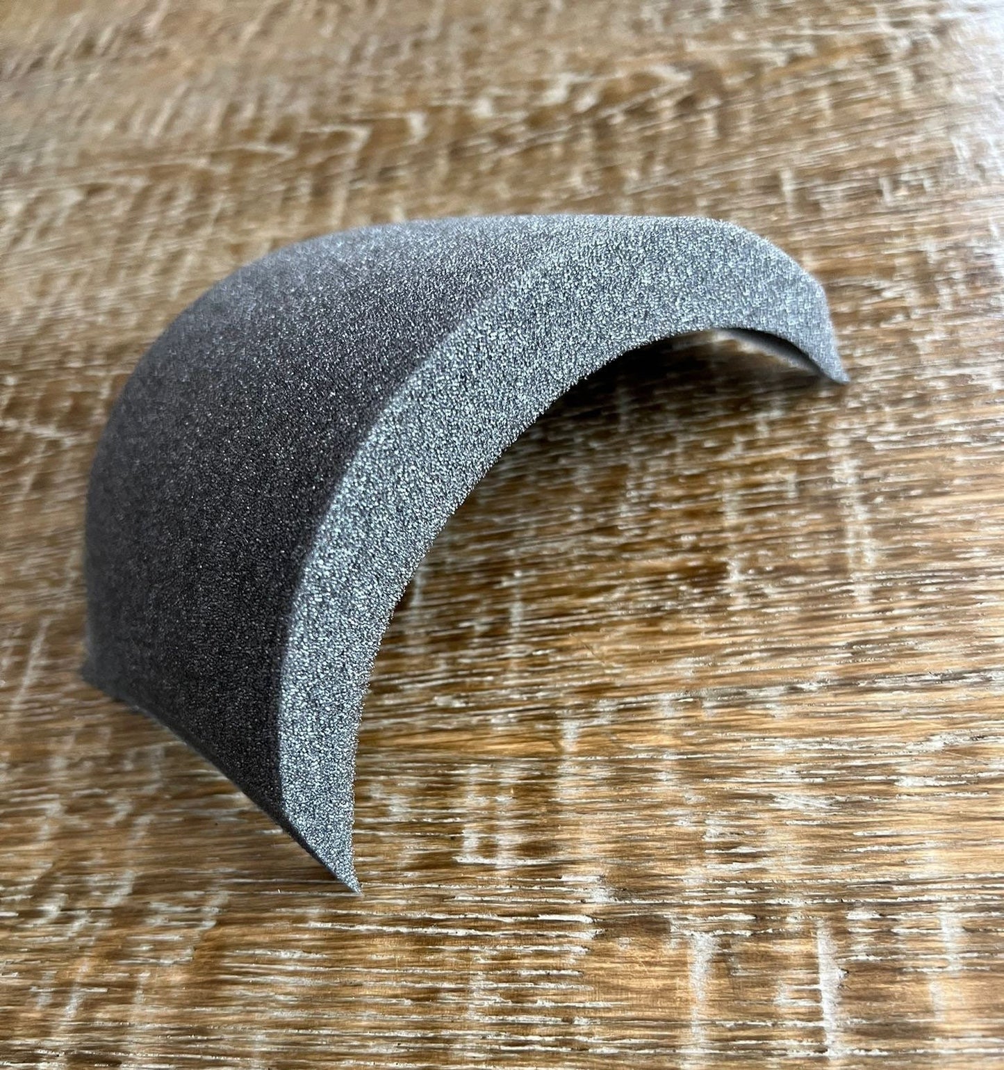 1 pair, Shoulder Pads 3cm, Grey,Ivory Uncovered Foam Shoulder Pads, Extreme 3cm Deep, can be handcut to create shapes
