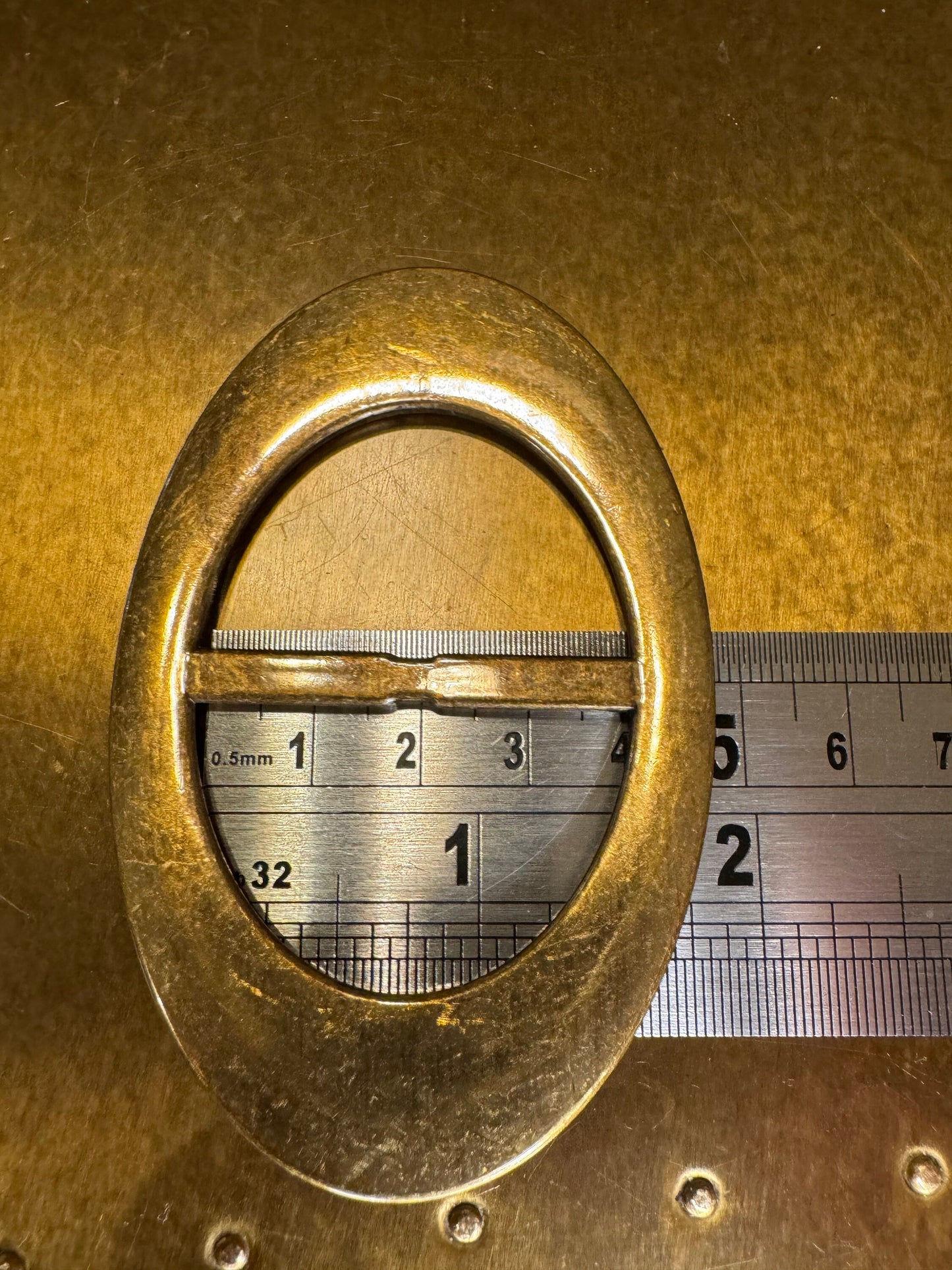 Oval Belt Buckles, Light Gold, Antique Brass, ABS Plastic Buckle Slides