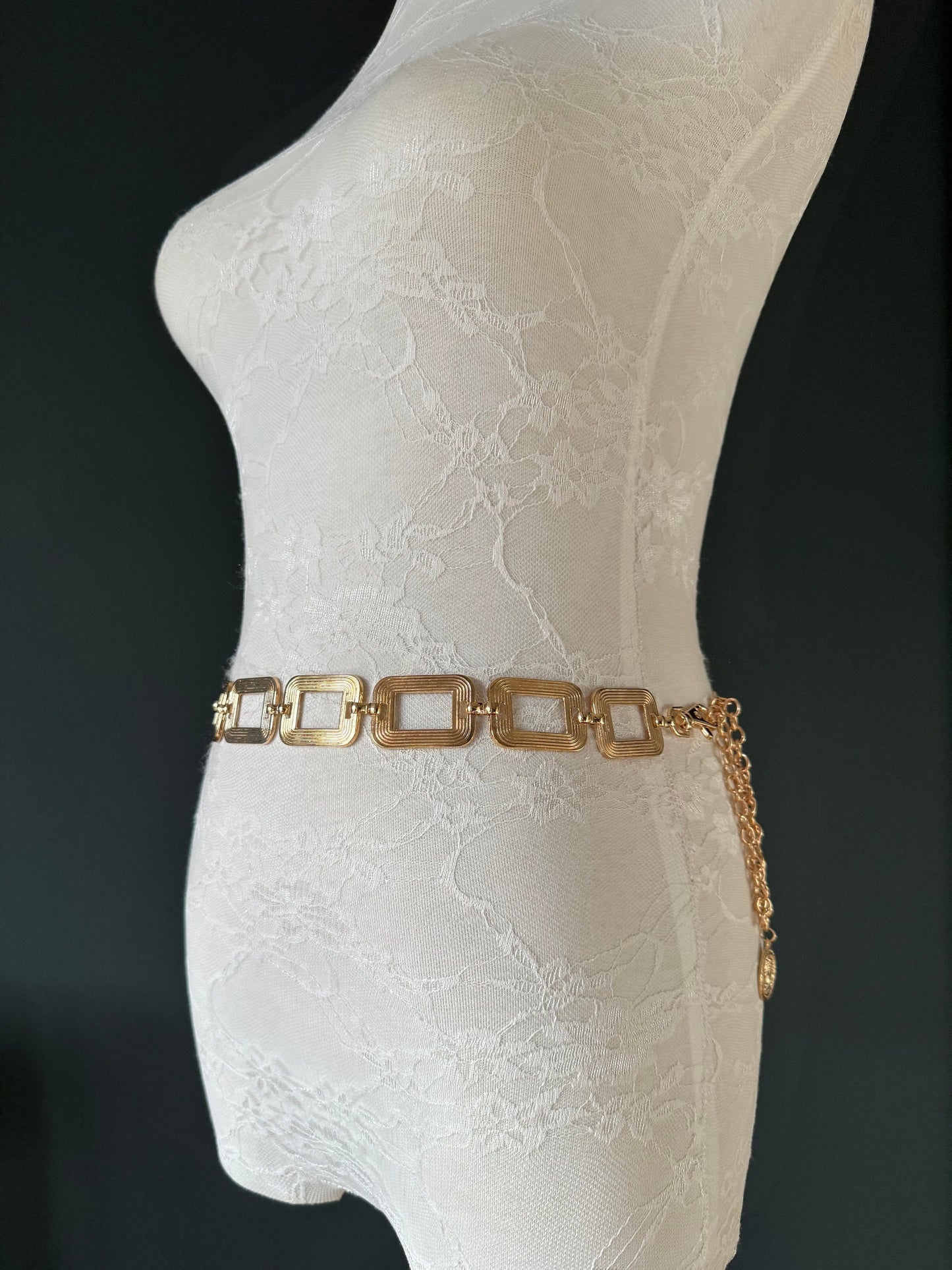X-long Belt, Metal Ring Chain Belt, Silver, Gold, Statment Belt, Handmade, Fashion Belt, Accessory, Swimwear, Teen Sizes, XXXXL sizes, Gift