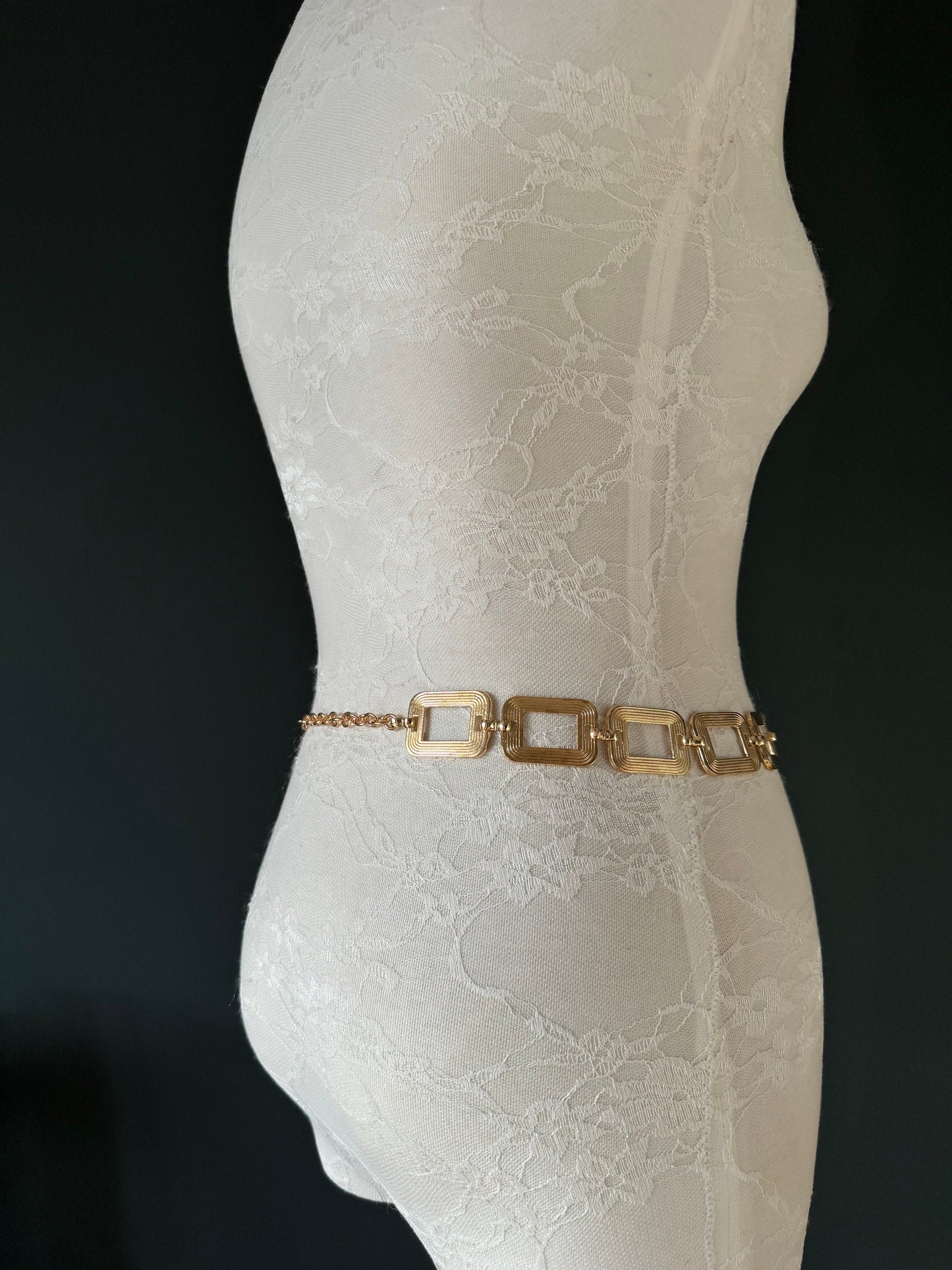 X-long Belt, Metal Ring Chain Belt, Silver, Gold, Statment Belt, Handmade, Fashion Belt, Accessory, Swimwear, Teen Sizes, XXXXL sizes, Gift