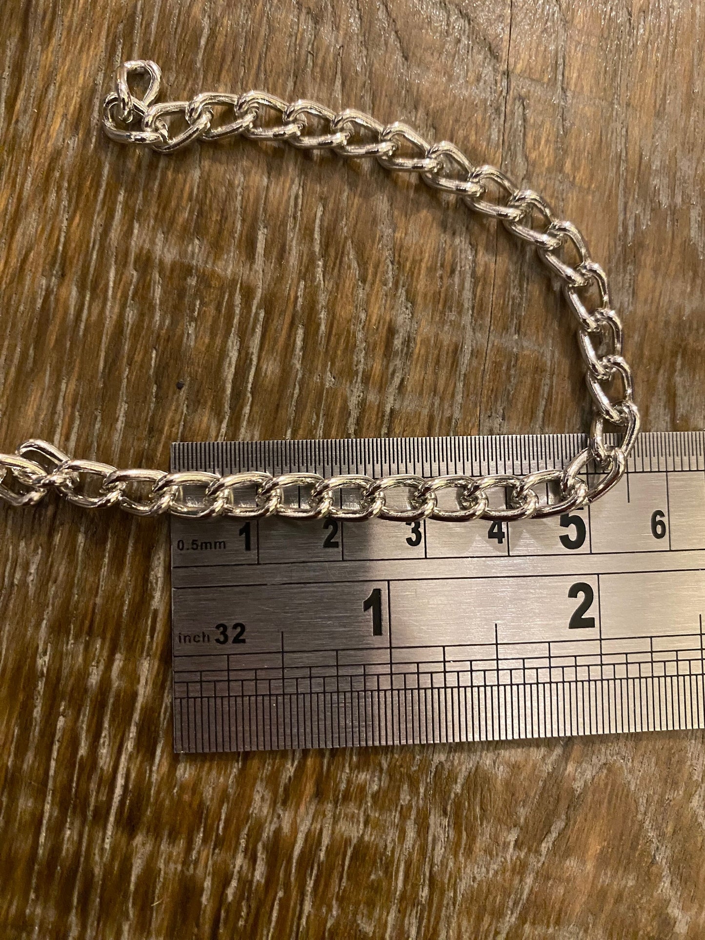 Lightweight Aluminum Metal Chain, Gold, Silver, Antique Brass, Per Metre