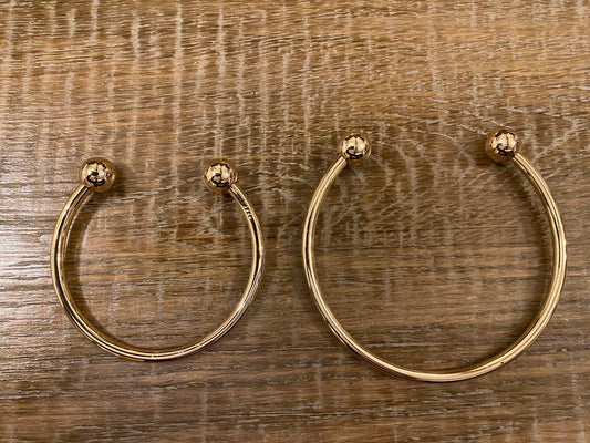 Metal Ring, Separator, Clothing, Tops, Dresses, Alloy, Gold, 3”, 4”