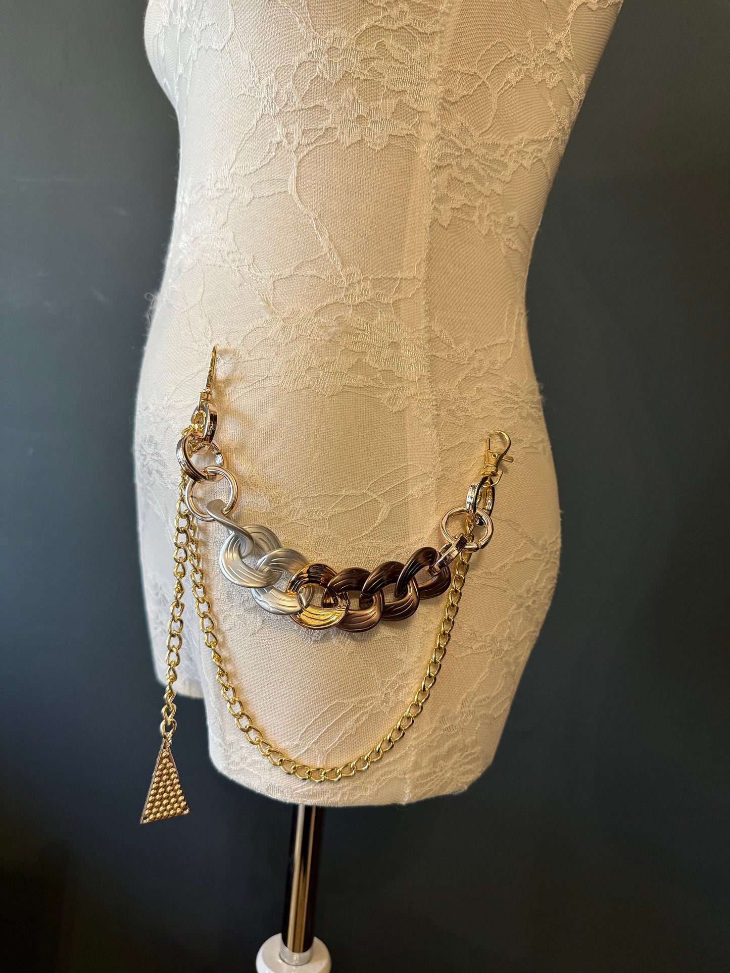 Jean Chain, Unique Chain, Stylish Chain, Festival, Jeans, Accessory, Gold, Jean Chain, Fashionable, Fashion, Elegant, Gift