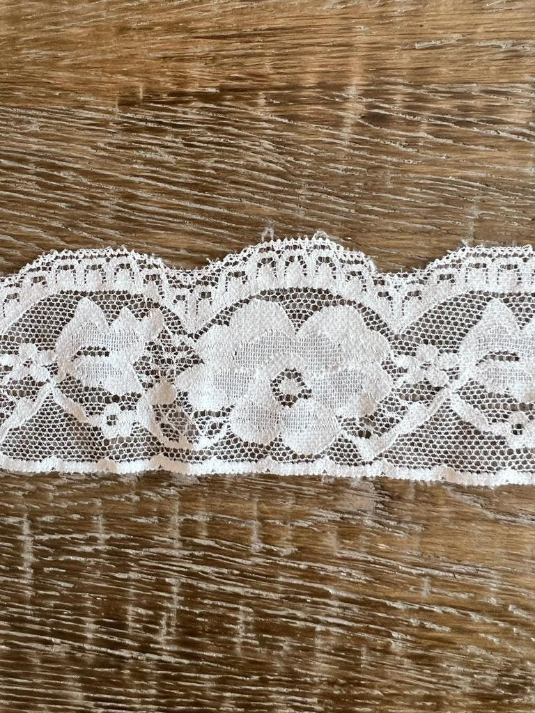 55mm Wide Lace, Stretch Lace, 10colours, Scallop Lace Trim