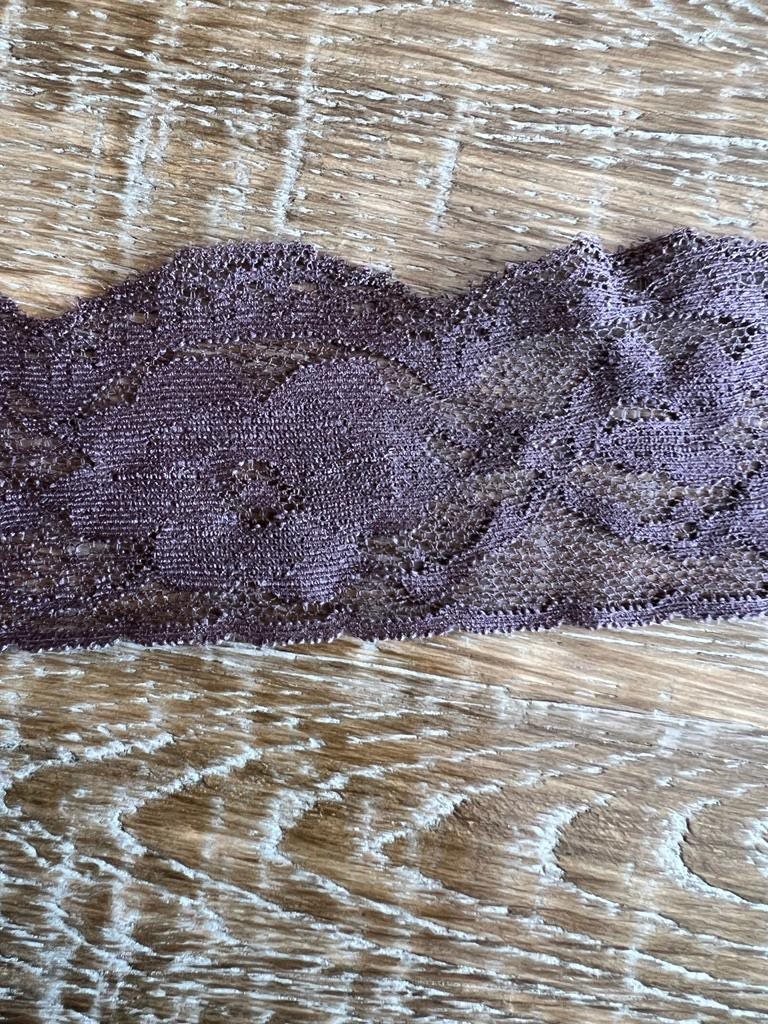 55mm Wide Lace, Stretch Lace, 10colours, Scallop Lace Trim