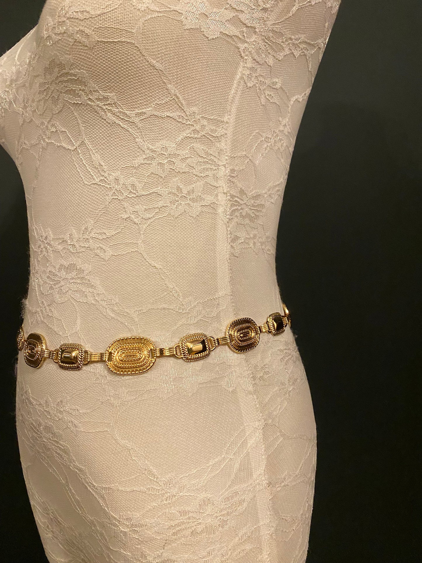 X-long Metal Disc Belt, Alloy Metal High Quality Belt, Gold, Silver, Antique Brass, Gunmetal, Sizes 18”-60”, Gift, Festival, Elegant Belt