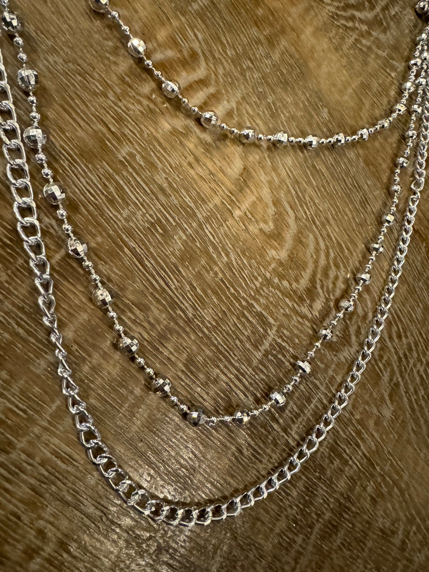 Layered Jeans Chains, Street Fashion, 3 size selection, Silver, Gold